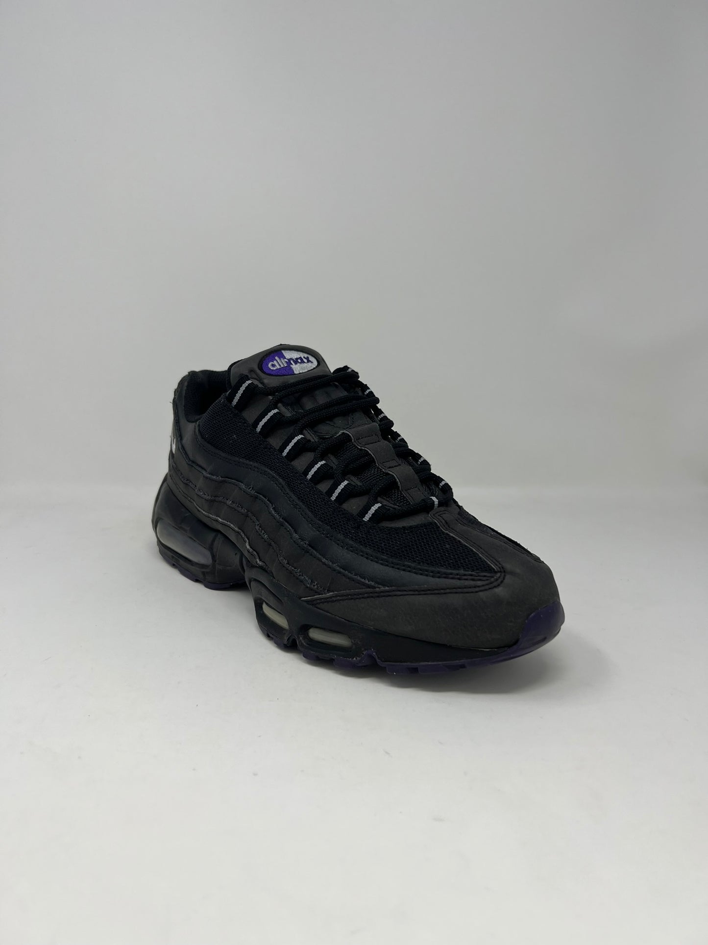 Nike Air Max 95 Wolf Grey Court Purple UK8.5
