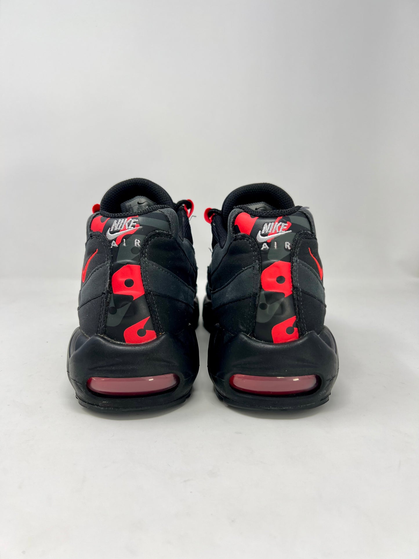 Nike Air Max 95 Black Laser Crimson UK11