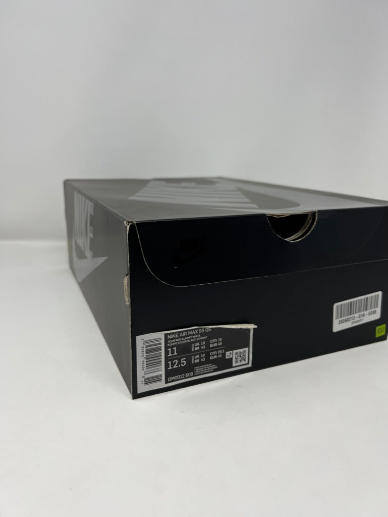 Nike Air Max 95 Anatomy Of Air GID Red UK10 Brand New