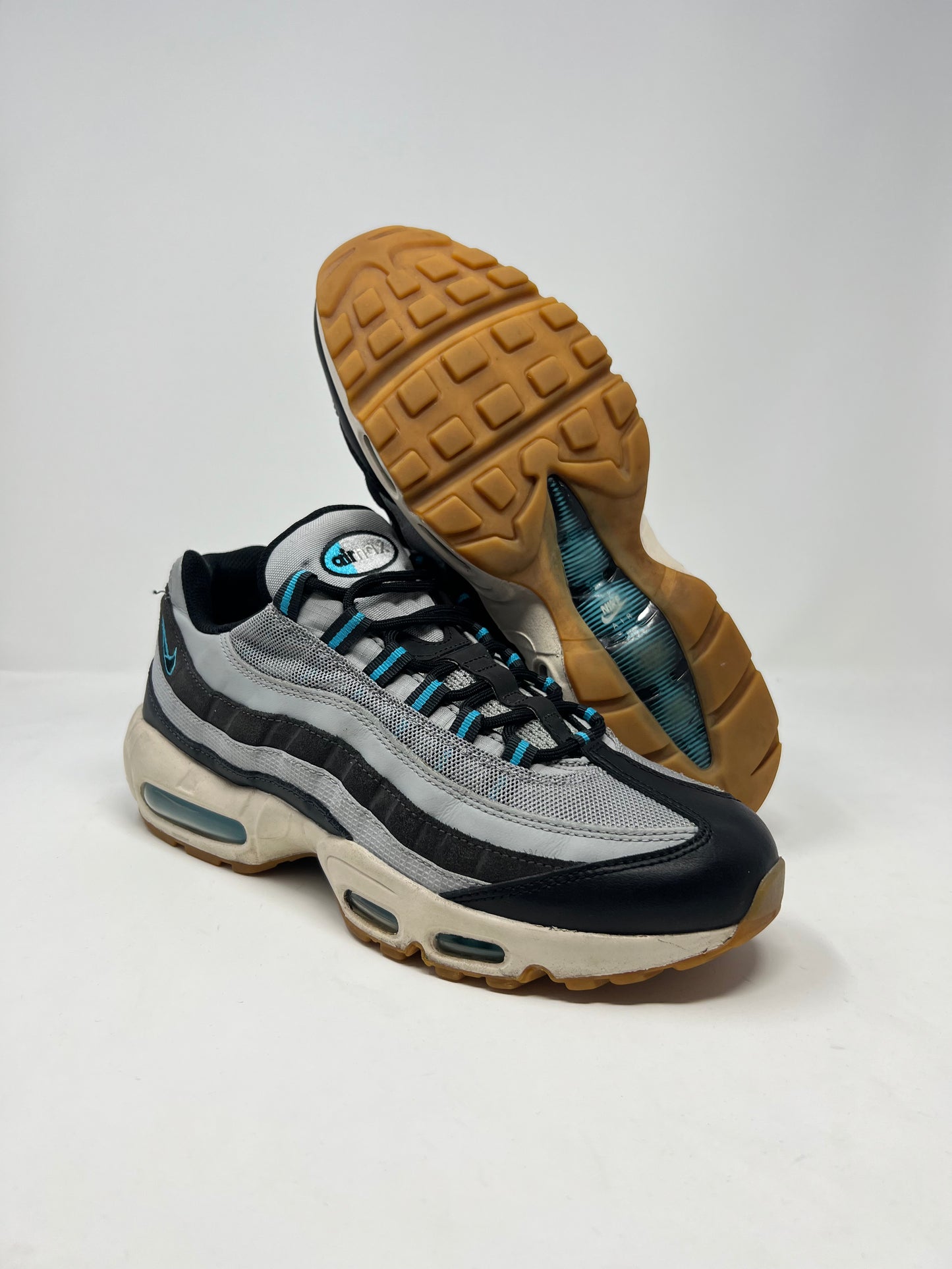 Nike Air Max 95 Smoke Grey Chlorin Blue UK8