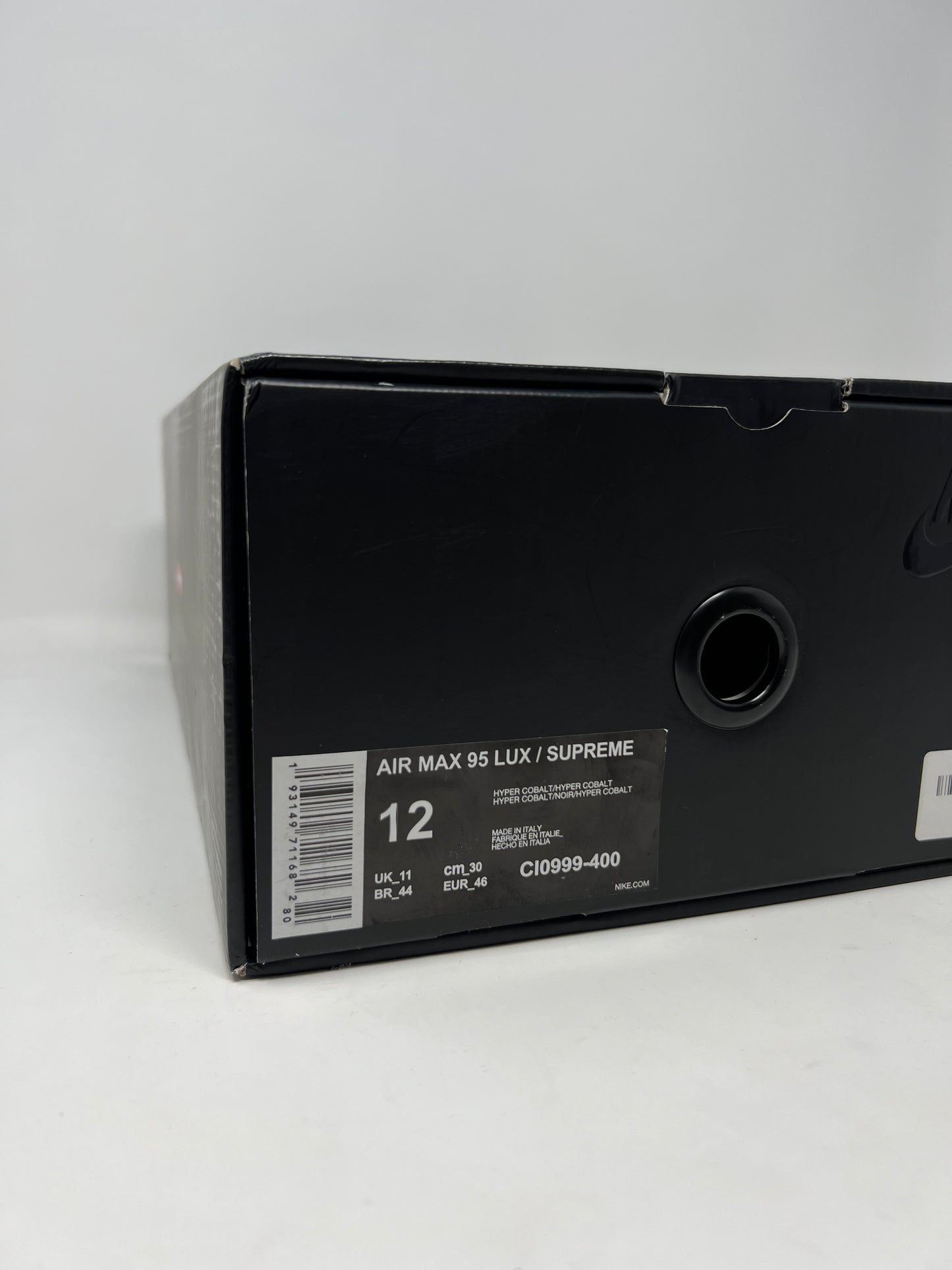 Nike Air Max 95 Lux Supreme Blue UK11 Brand New