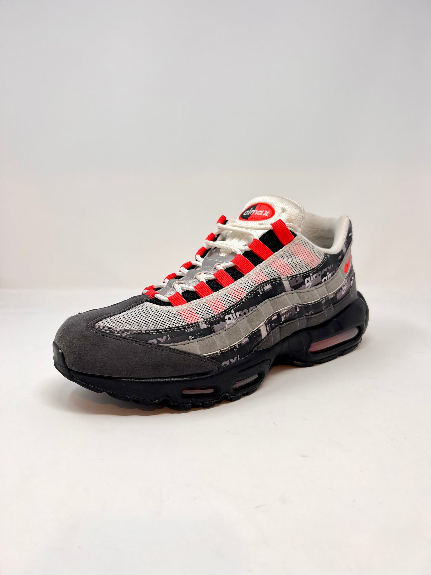 Nike Air Max 95 Atoms Bright Crimson UK10.5