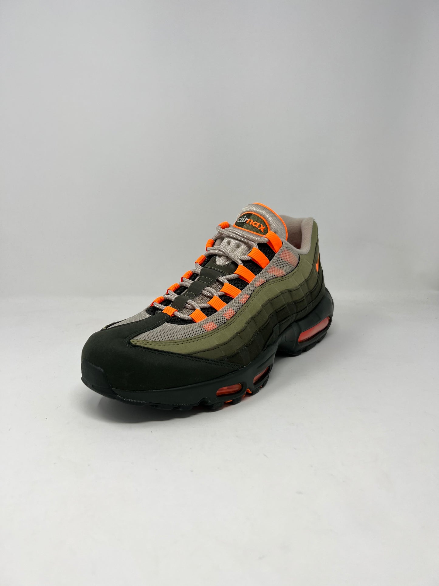 Nike Air Max 95 Neutral Olive Total Orange UK11 Brand New