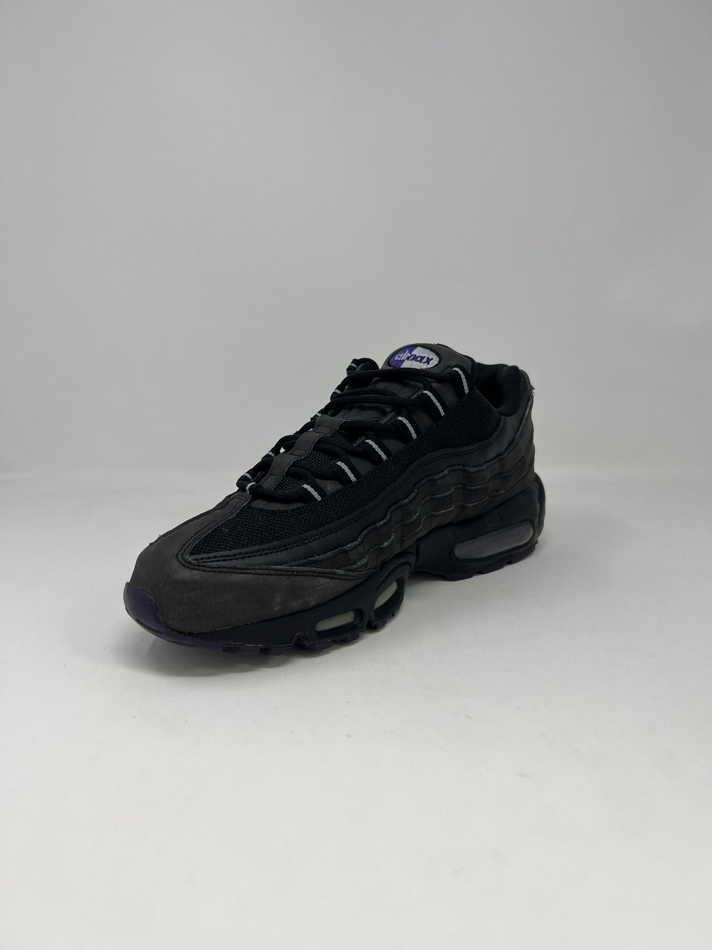 Nike Air Max 95 Wolf Grey Court Purple UK8.5