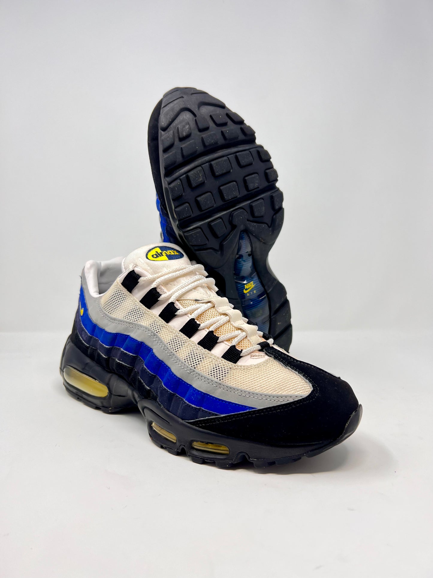 Nike Air Max 95 JD Exclusive Blue Yellow UK9