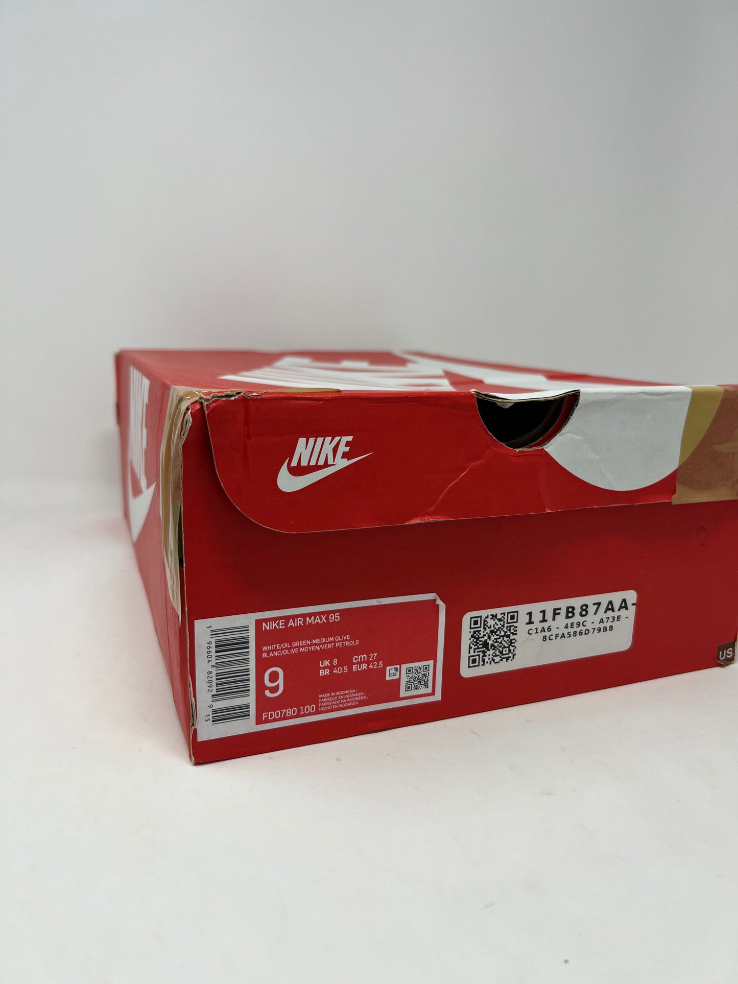 Nike Air Max 95 Olive Oil Green UK8