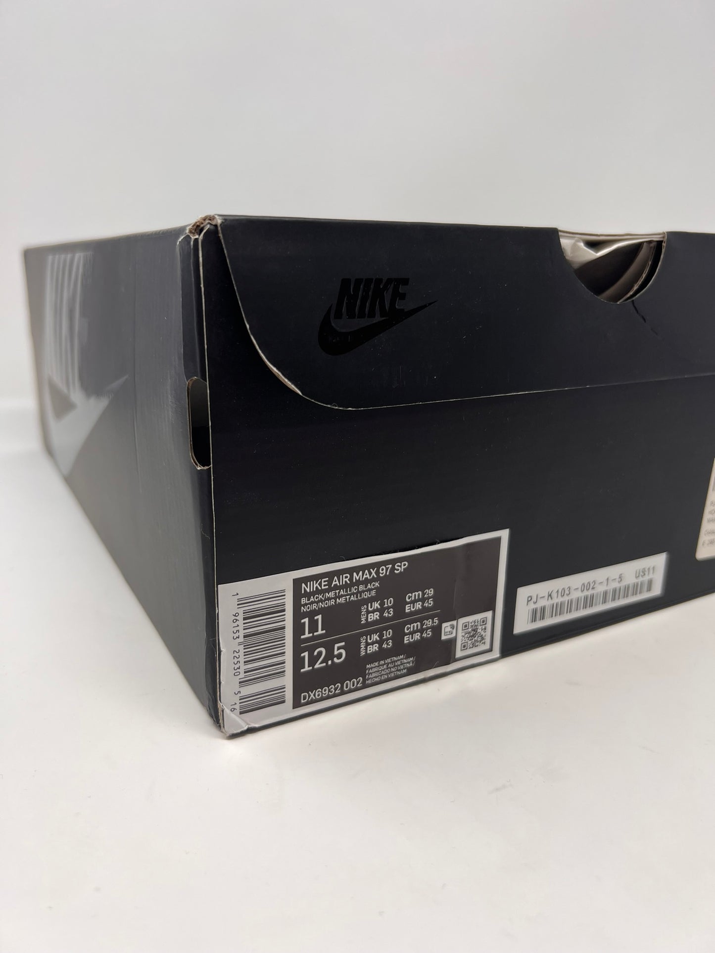 Nike Air Max 97 CDG Black UK10