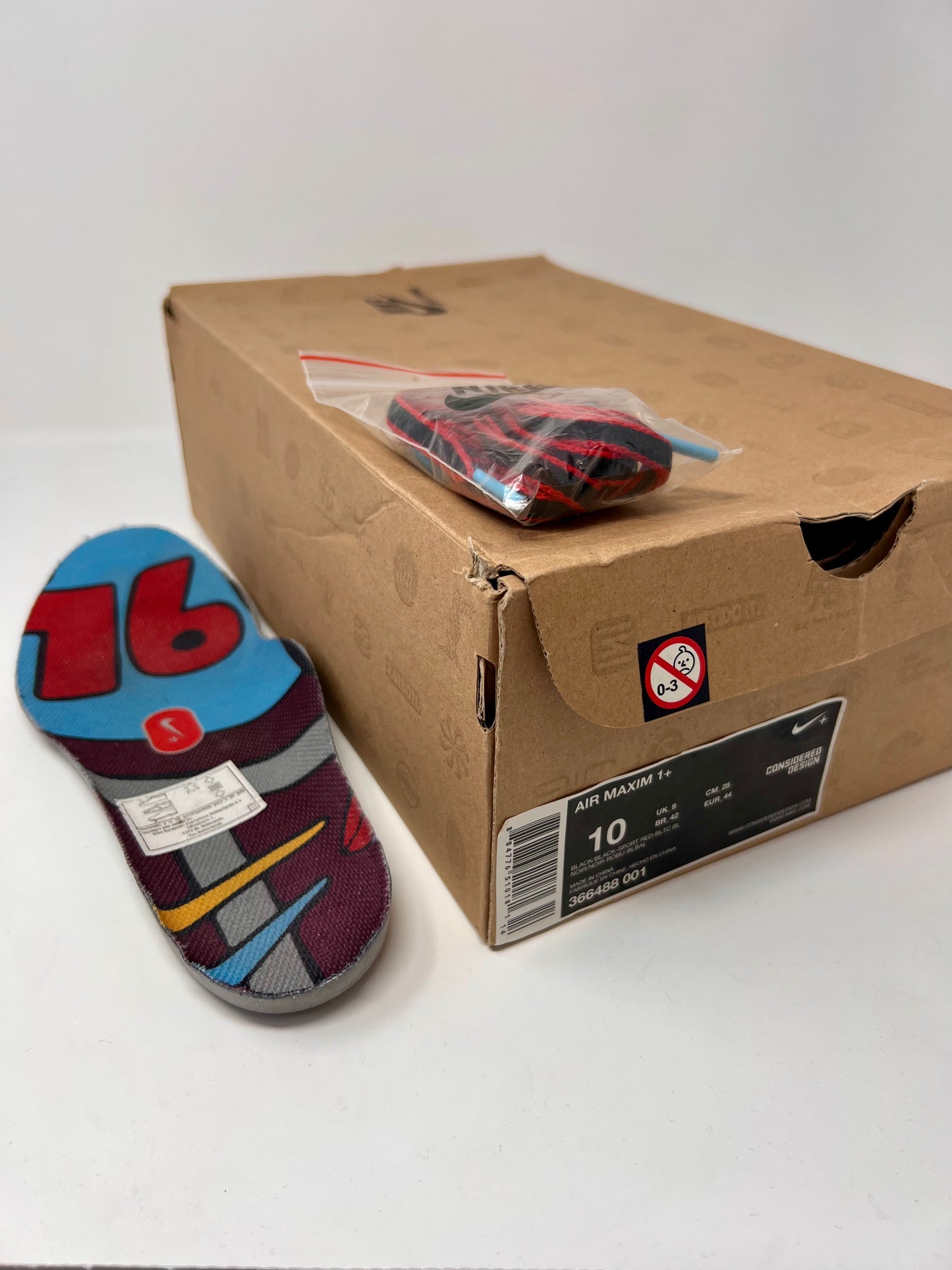 Nike Air Maxim 1 Parra Lonely Losers UK 9