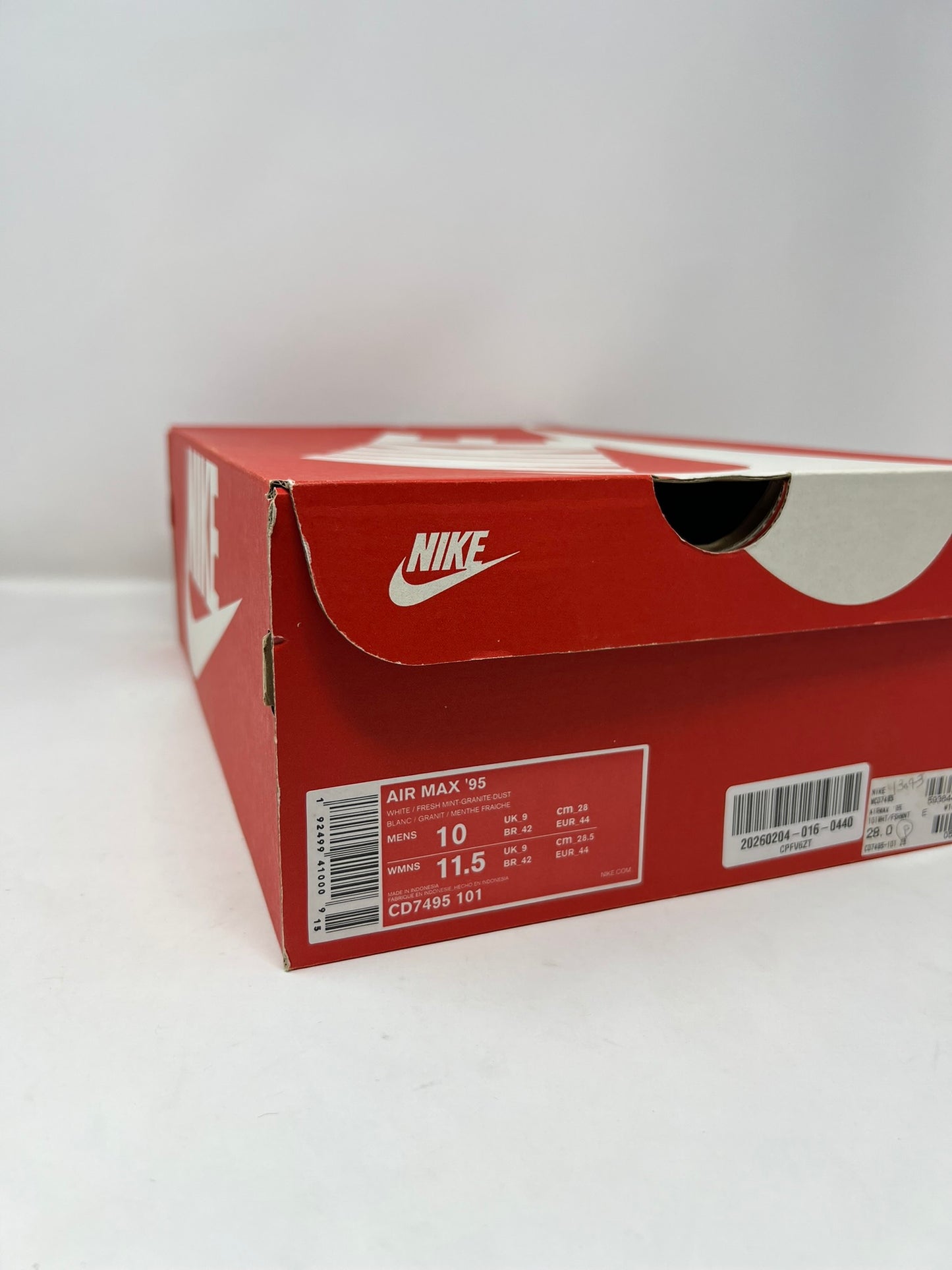 Nike Air Max 95 OG Fresh Mint UK9