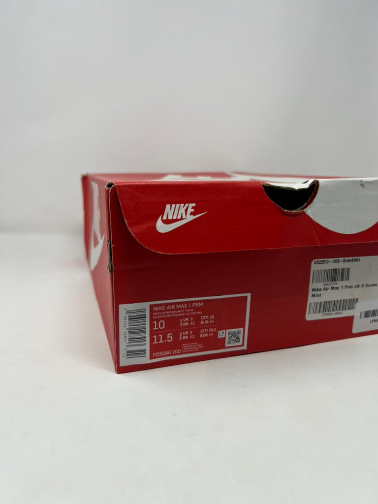 Nike Air Max 1 Crepe Hemp Brown UK9