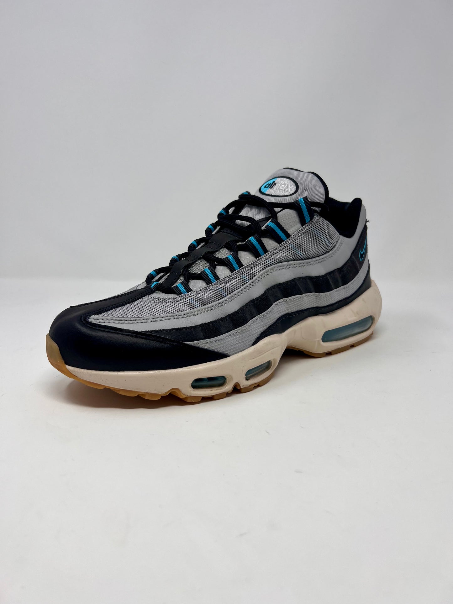 Nike Air Max 95 Smoke Grey Chlorin Blue UK10