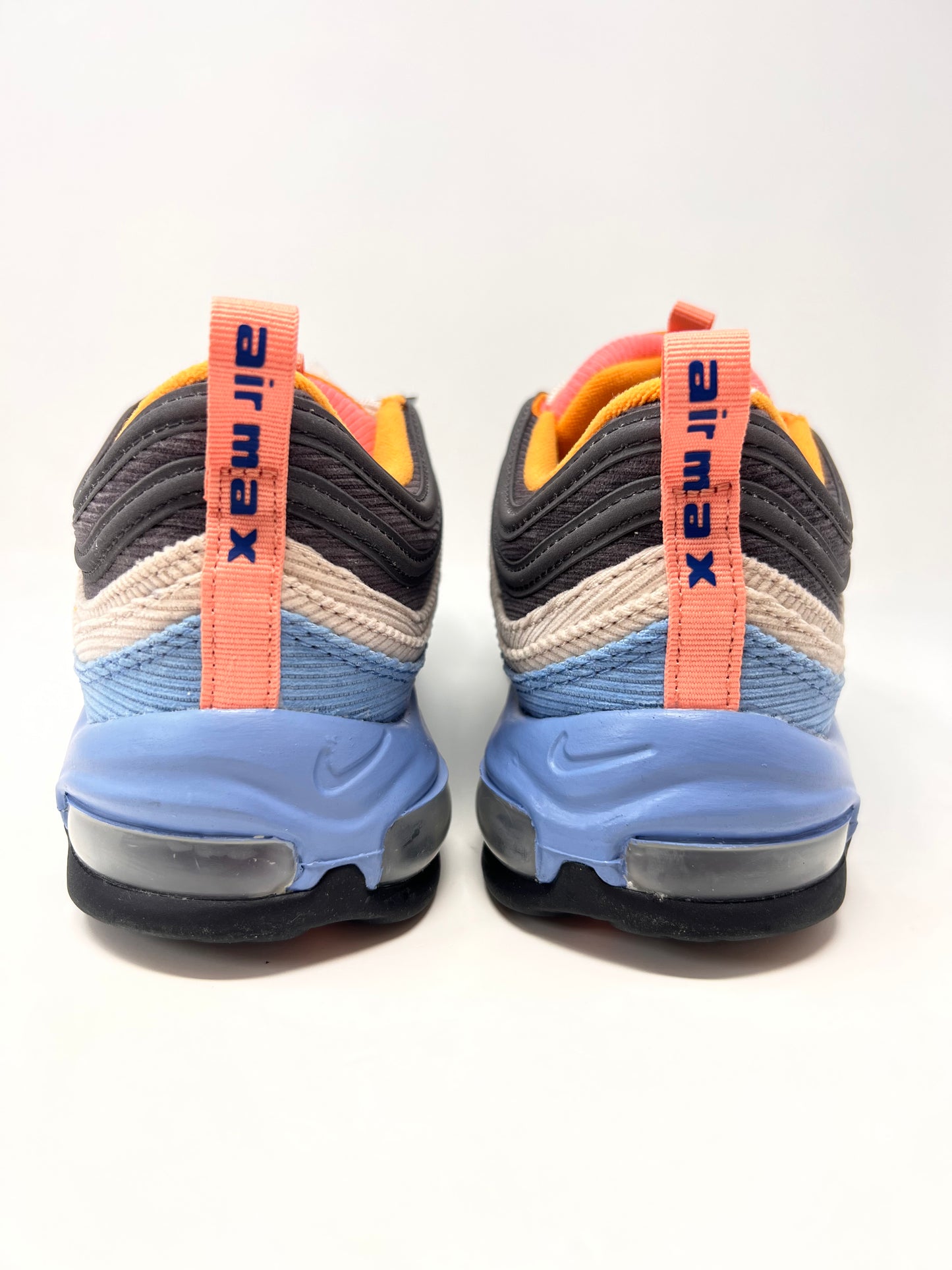 Nike Air Max 97 Light Blue Corduroy UK10