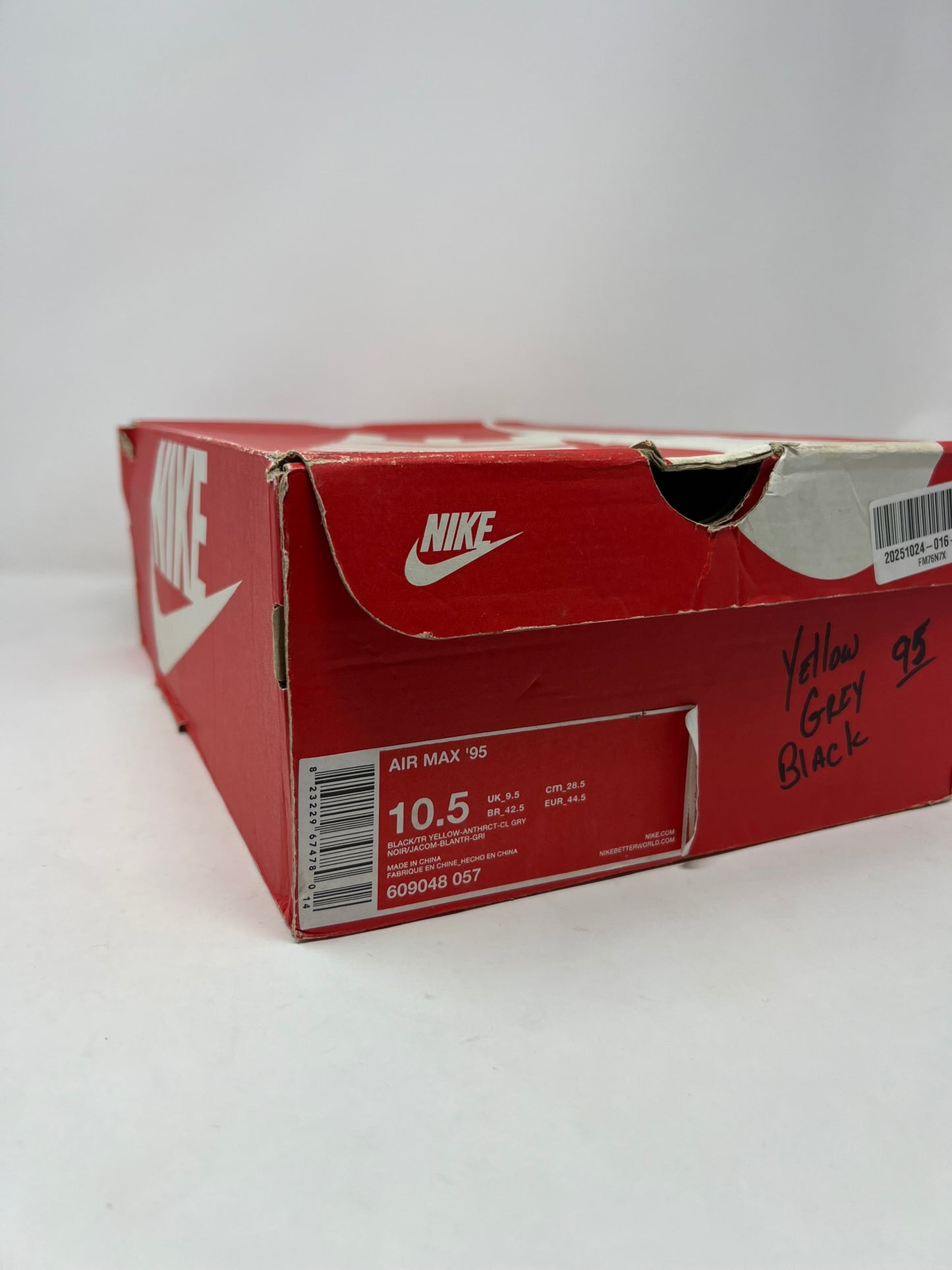 Nike Air Max 95 Tour Yellow (2014) UK9.5