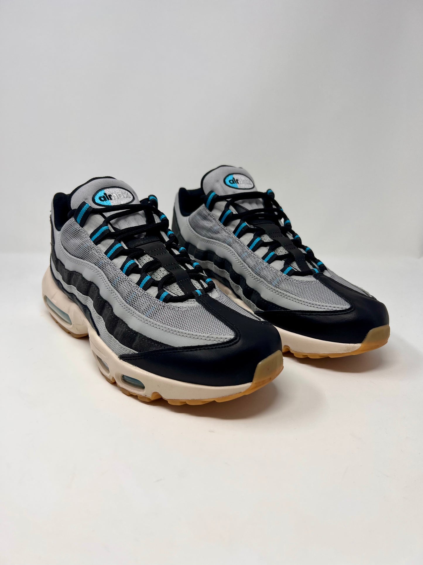 Nike Air Max 95 Smoke Grey Chlorin Blue UK10