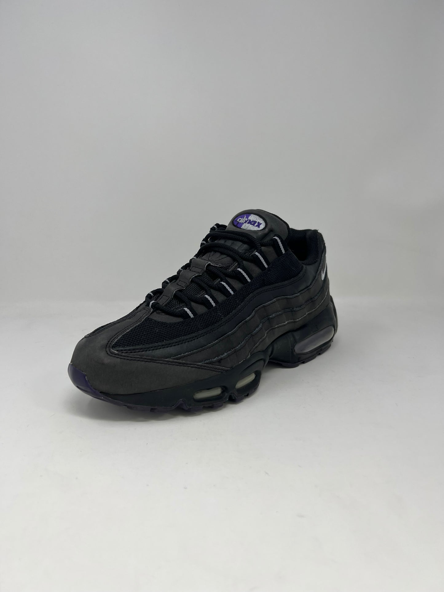 Nike Air Max 95 Wolf Grey Court Purple UK8.5