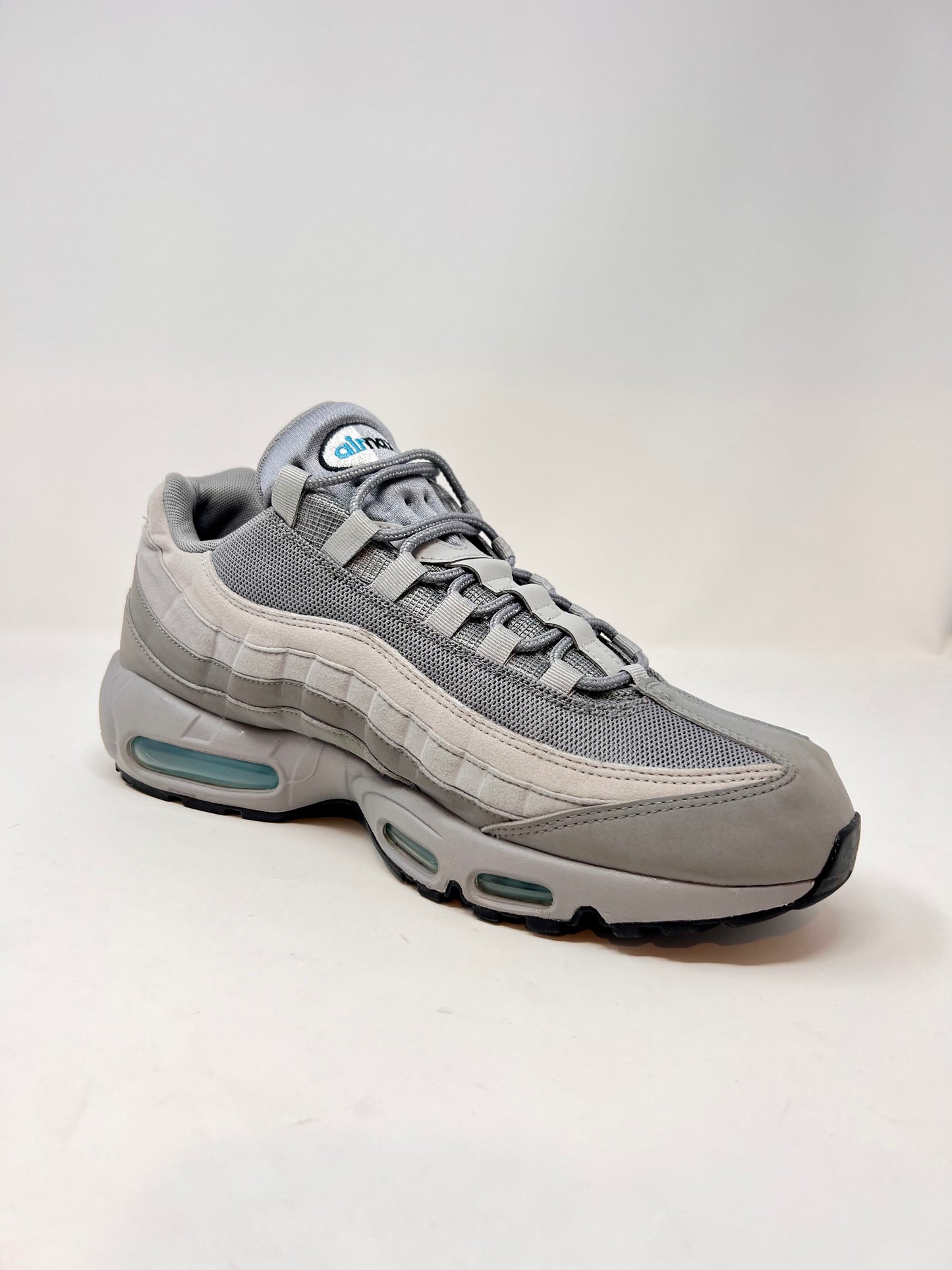 Nike Air Max 95 Retro Logo Grey Blue UK11