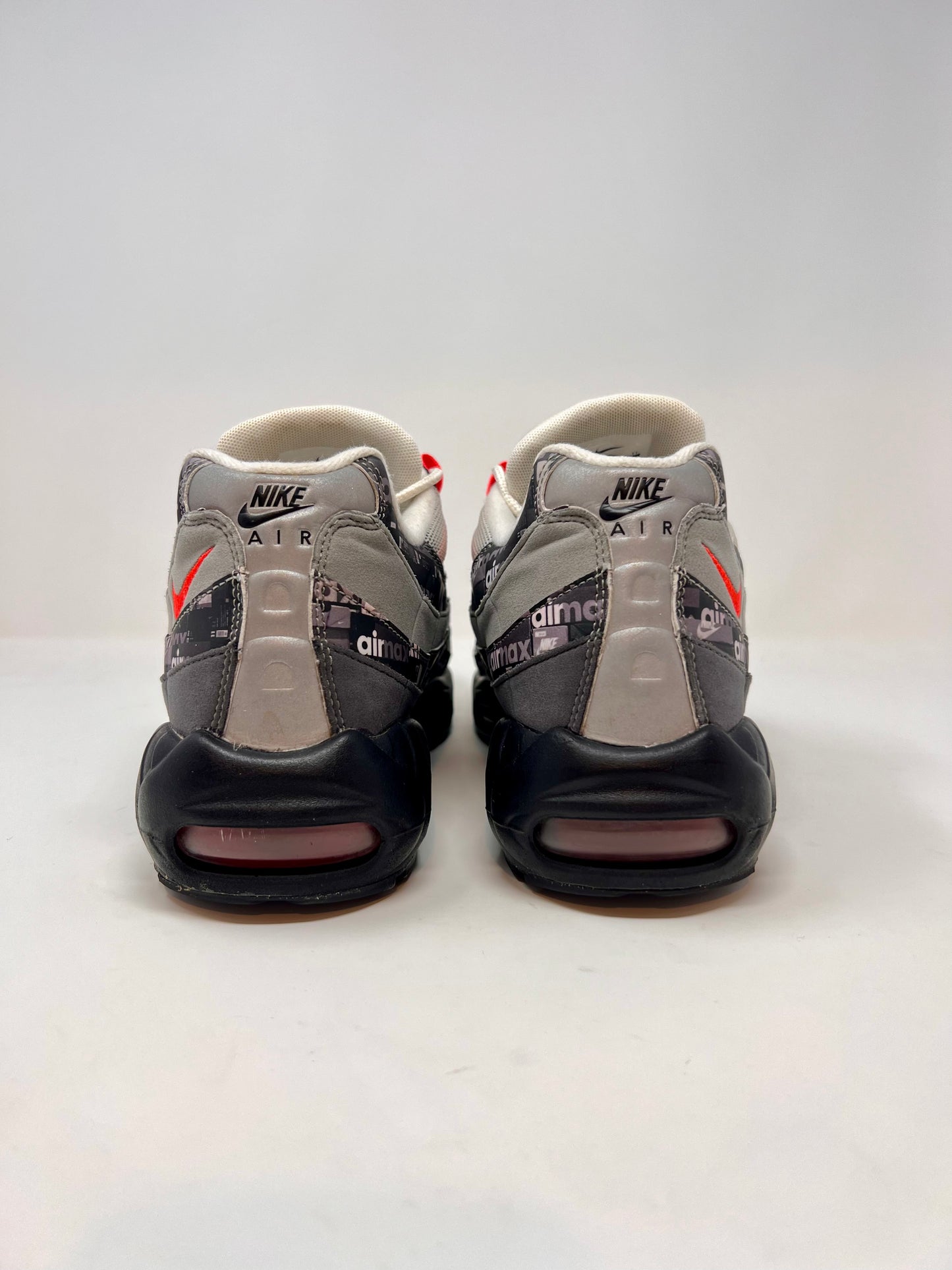 Nike Air Max 95 Atoms Bright Crimson UK10.5