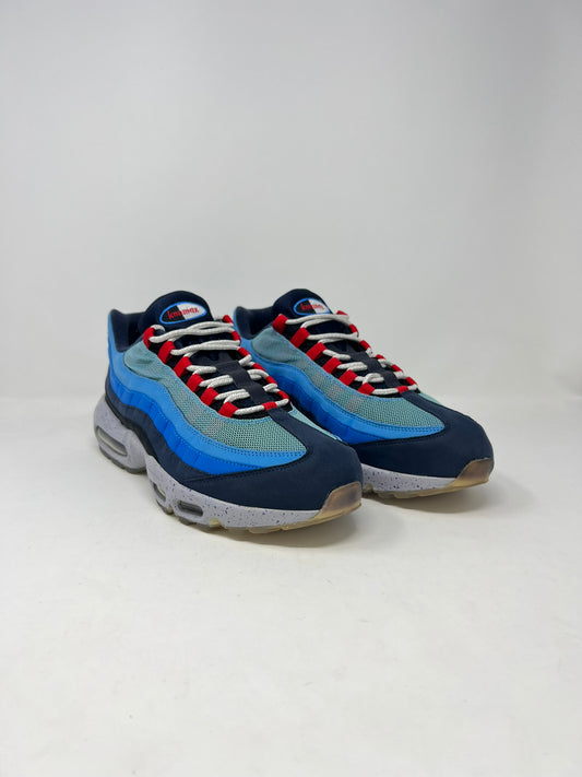 Nike Air Max 95 Blue Red ID UK9.5