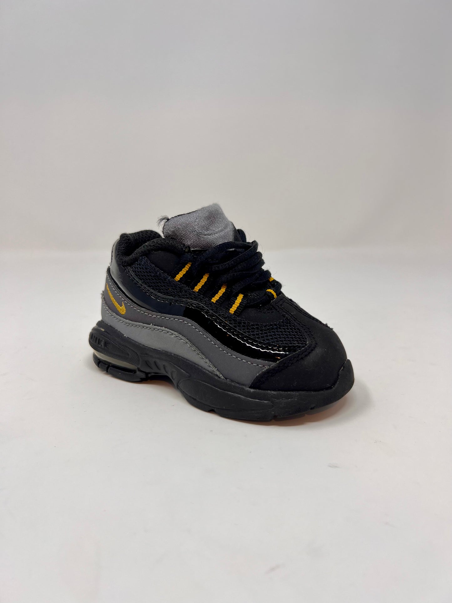 Nike Air Max 95 Black Yellow (TD) UK3.5