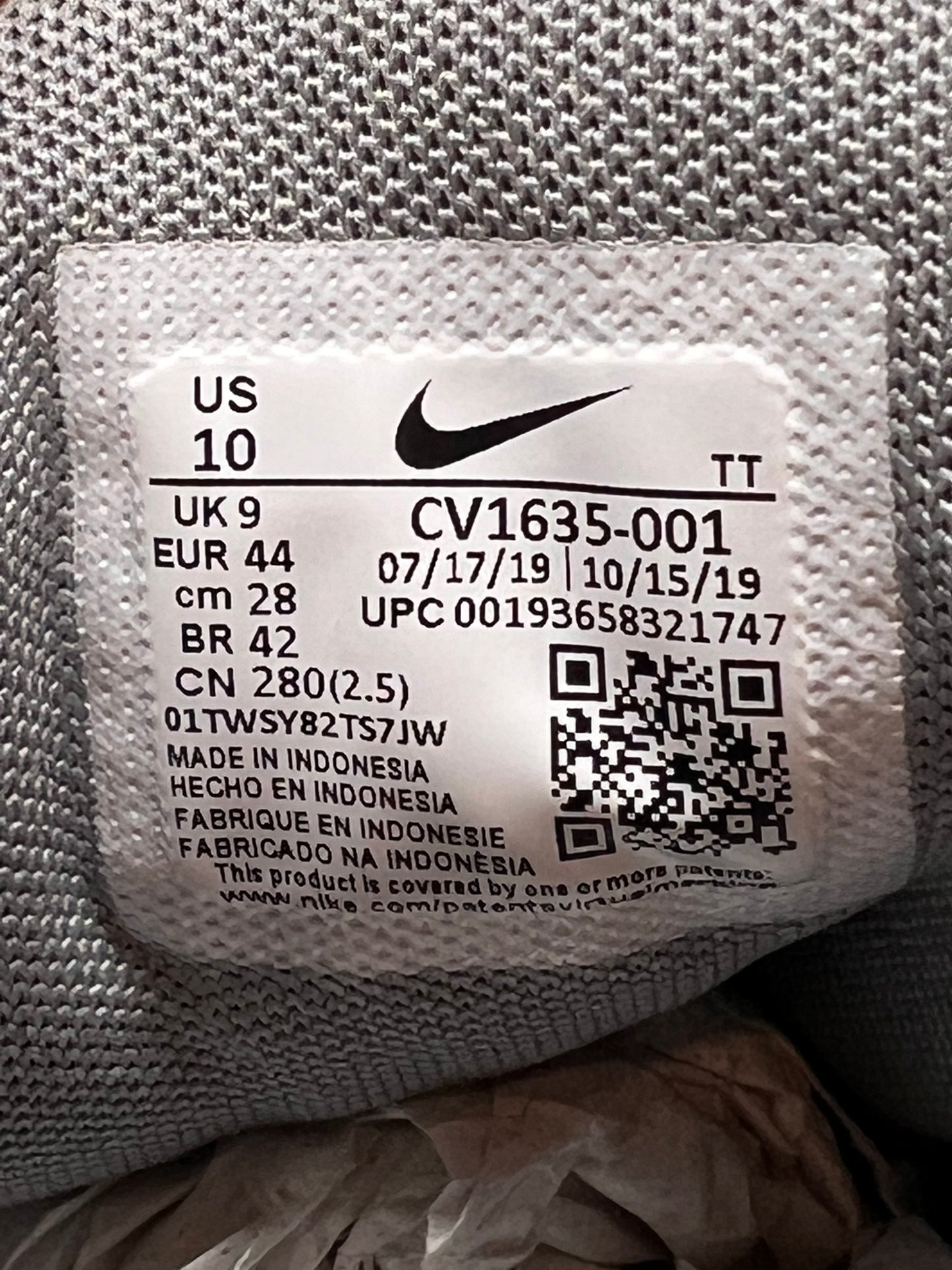 Nike Air Max 95 Retro Logo Grey Aqua UK9