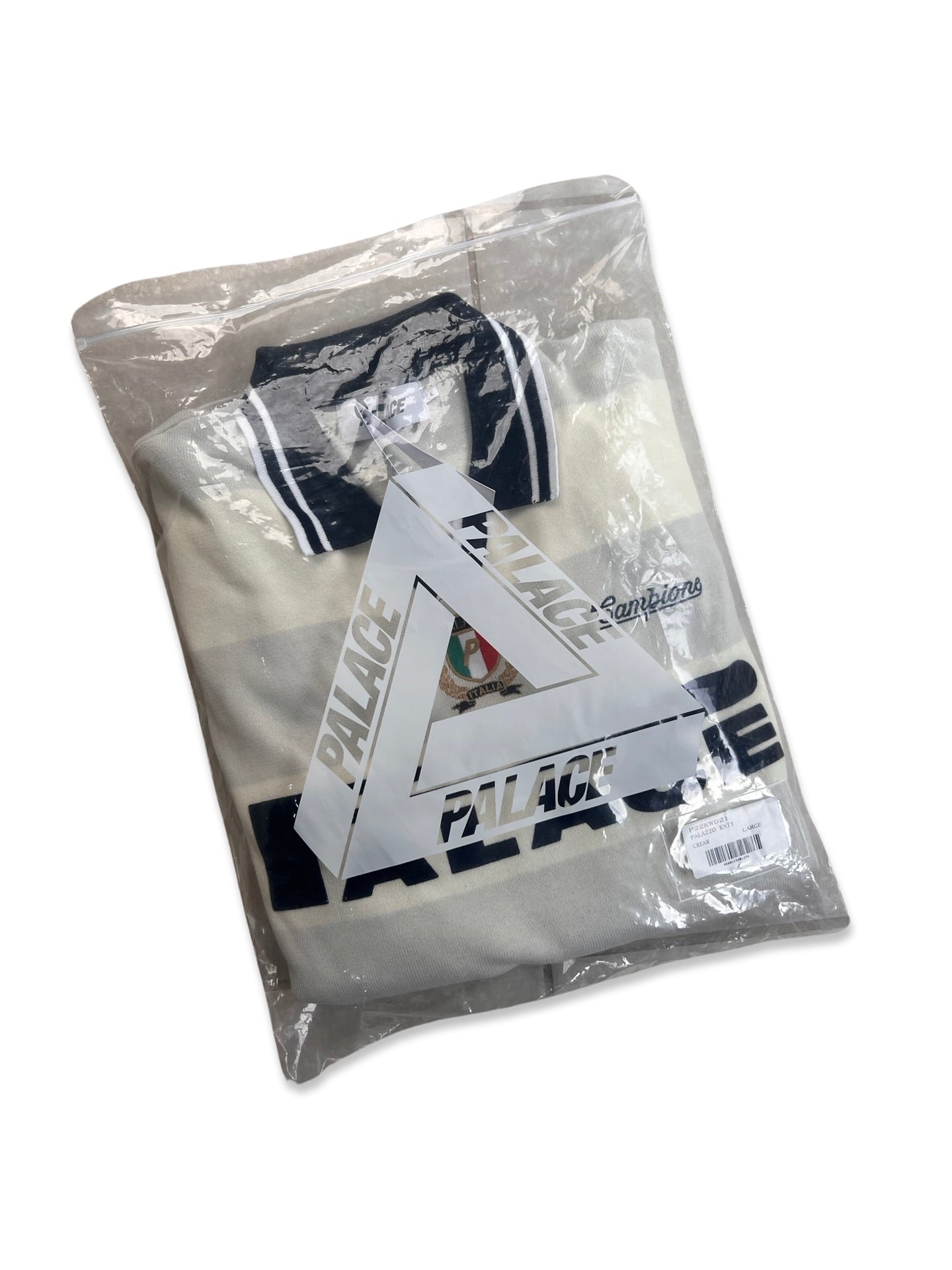 Palace Palazzo Cream Inter Knit Large