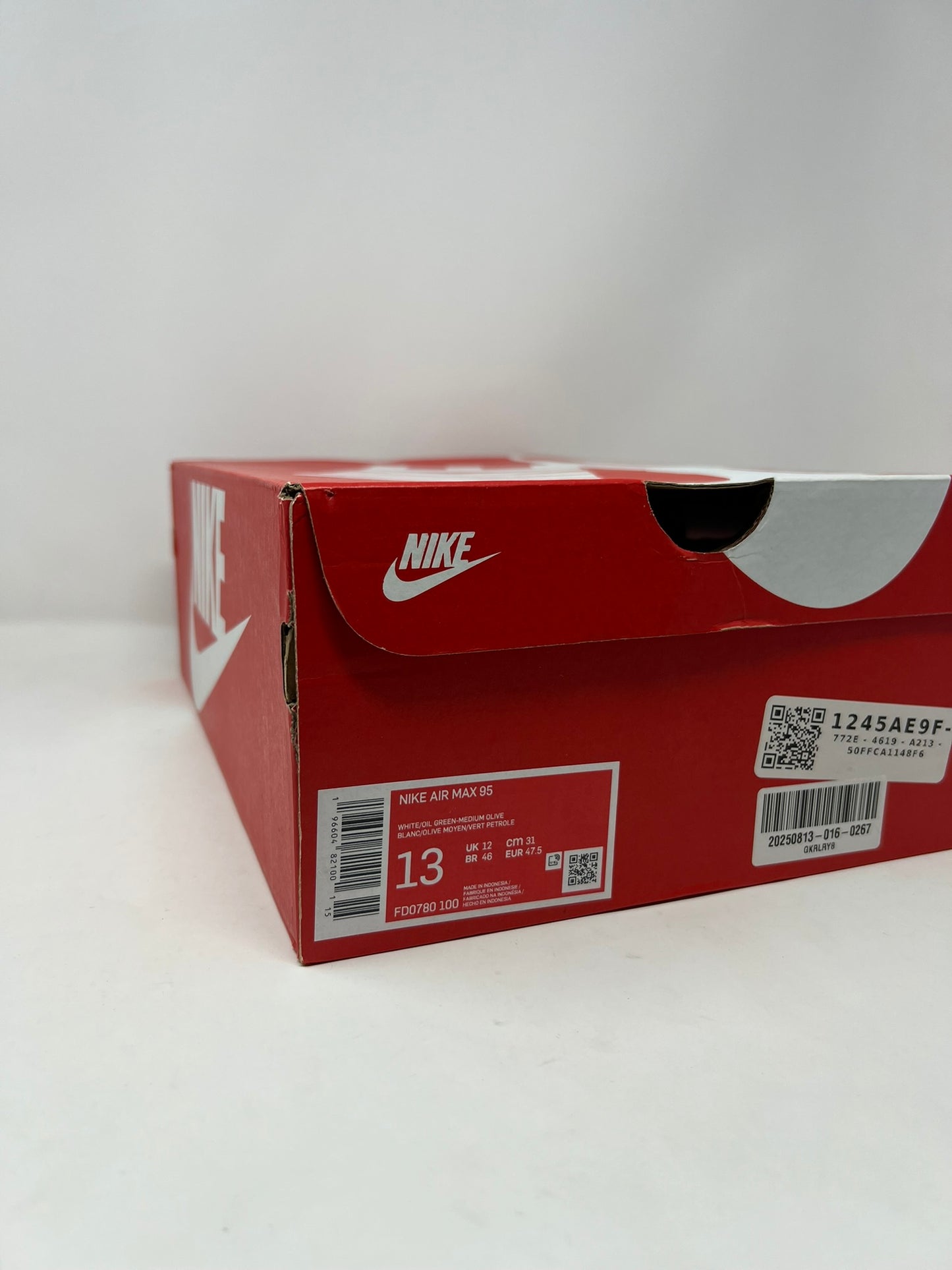 Nike Air Max 95 Olive Oil Green UK12 Brand New