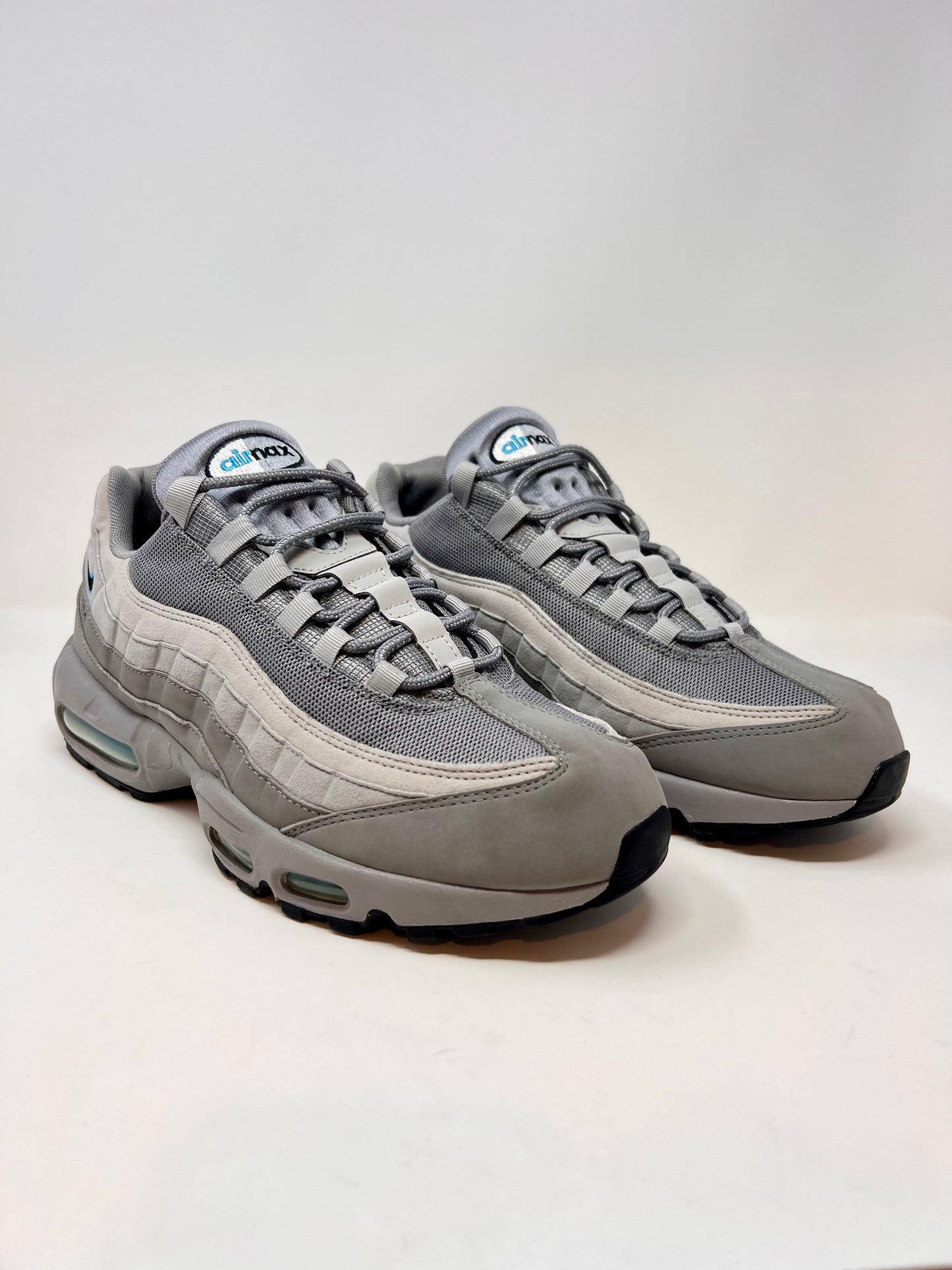 Nike Air Max 95 Retro Logo Grey Blue UK11