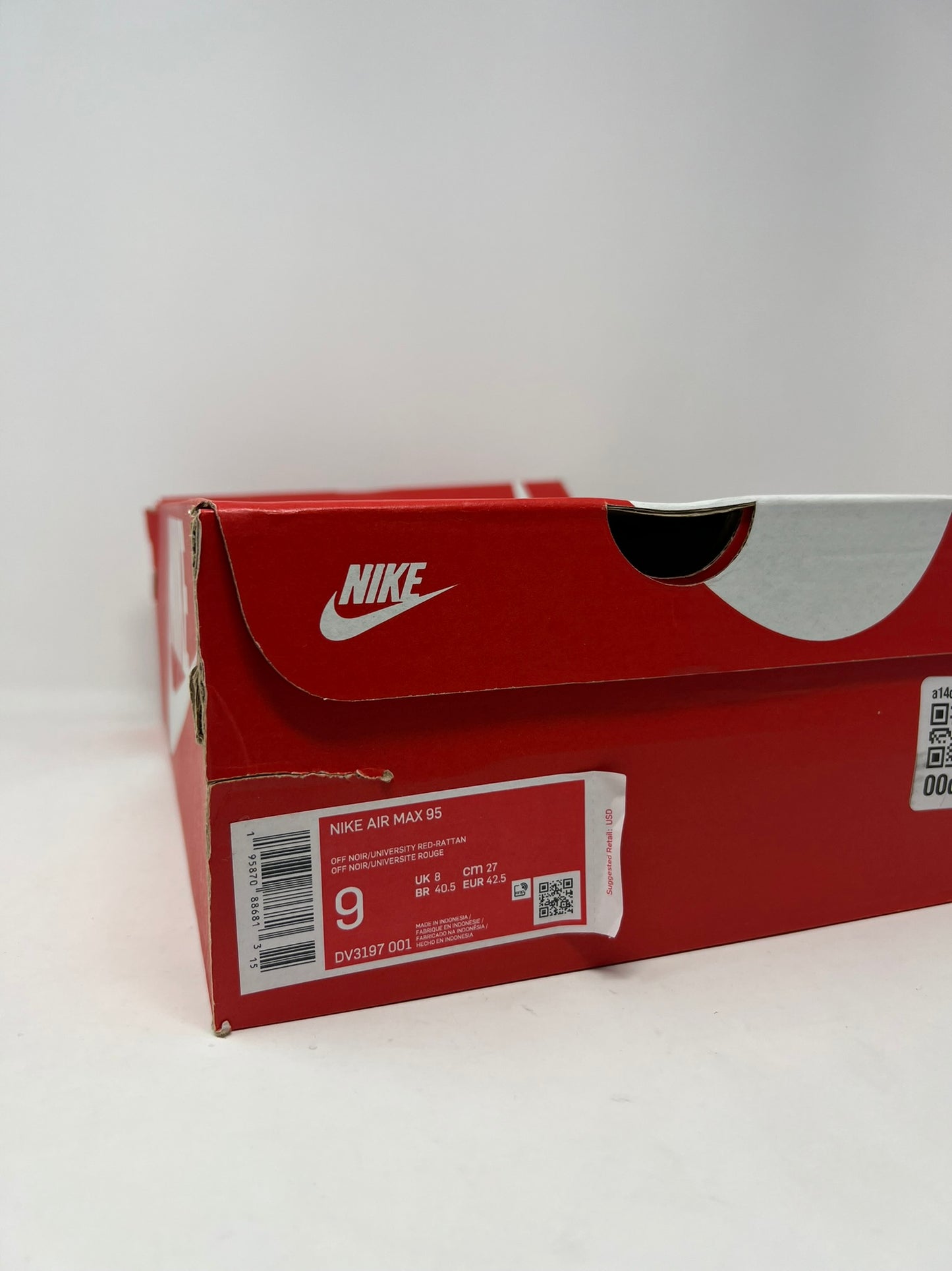 Nike Air Max 95 Off Noir Limestone UK8 Brand New