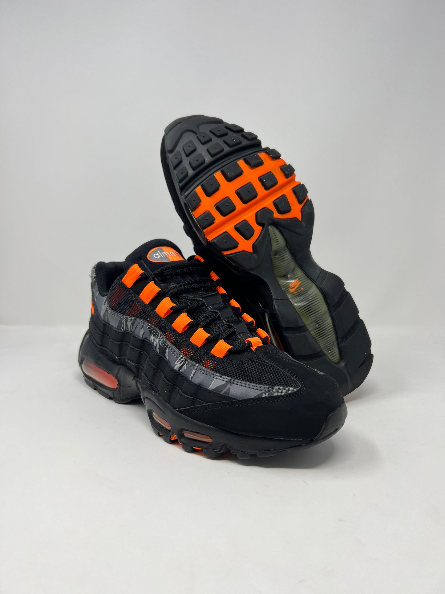 Nike Air Max 95 SI Black Orange Camo UK8