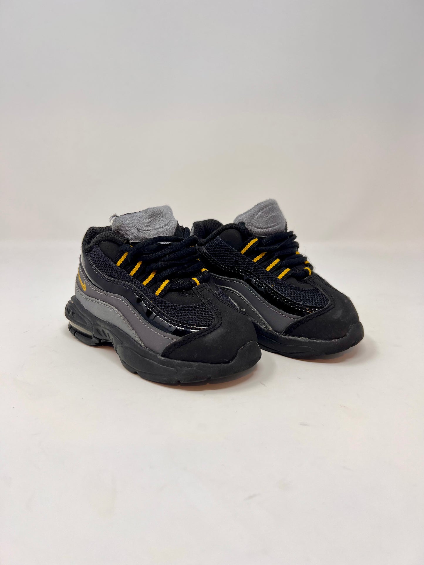 Nike Air Max 95 Black Yellow (TD) UK3.5