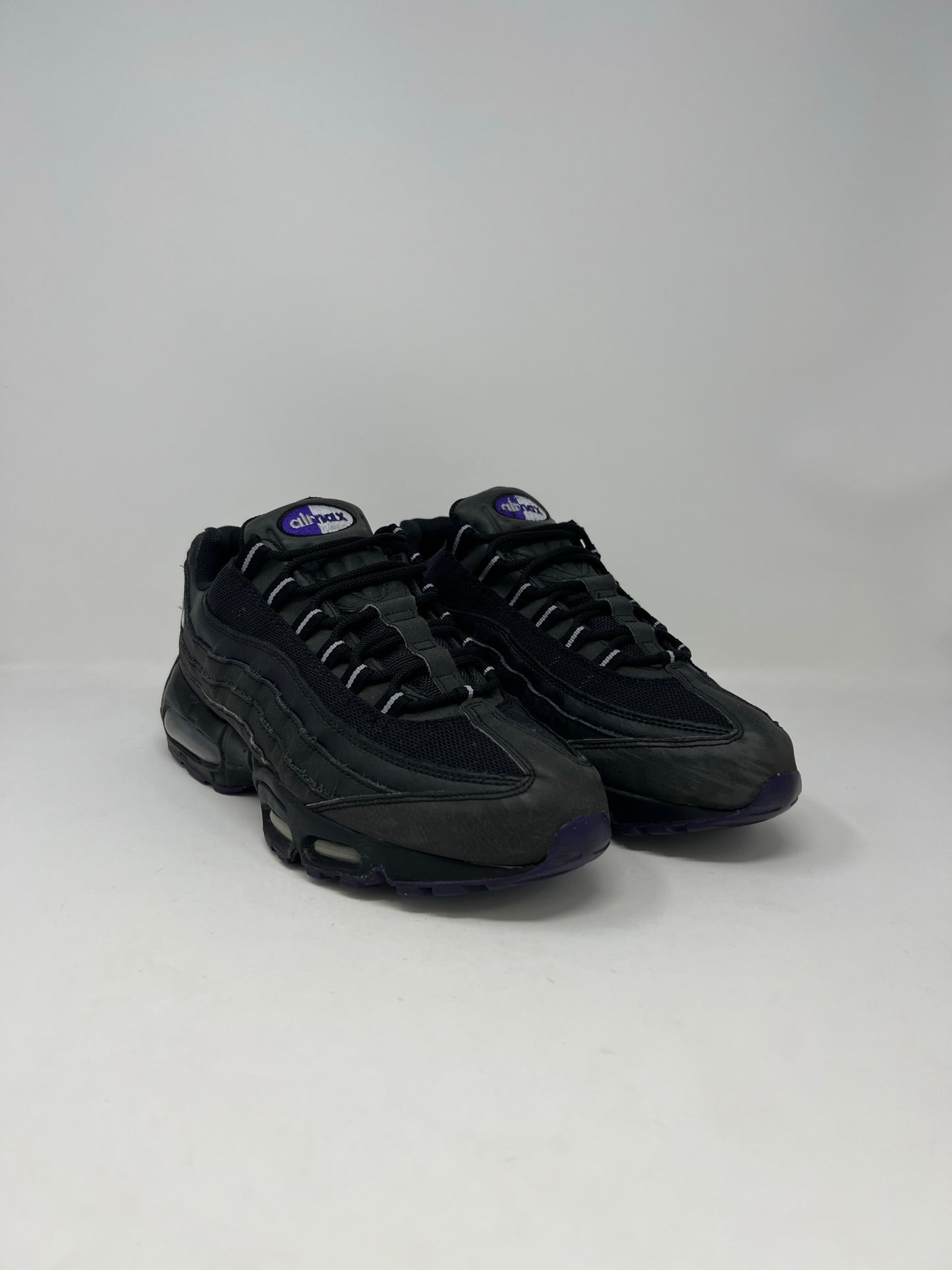 Nike Air Max 95 Wolf Grey Court Purple UK8.5