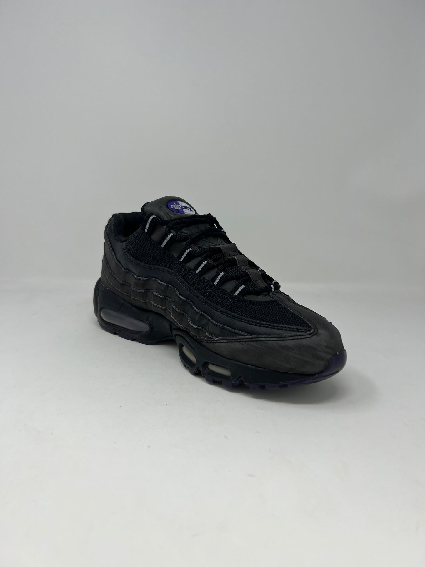 Nike Air Max 95 Wolf Grey Court Purple UK8.5