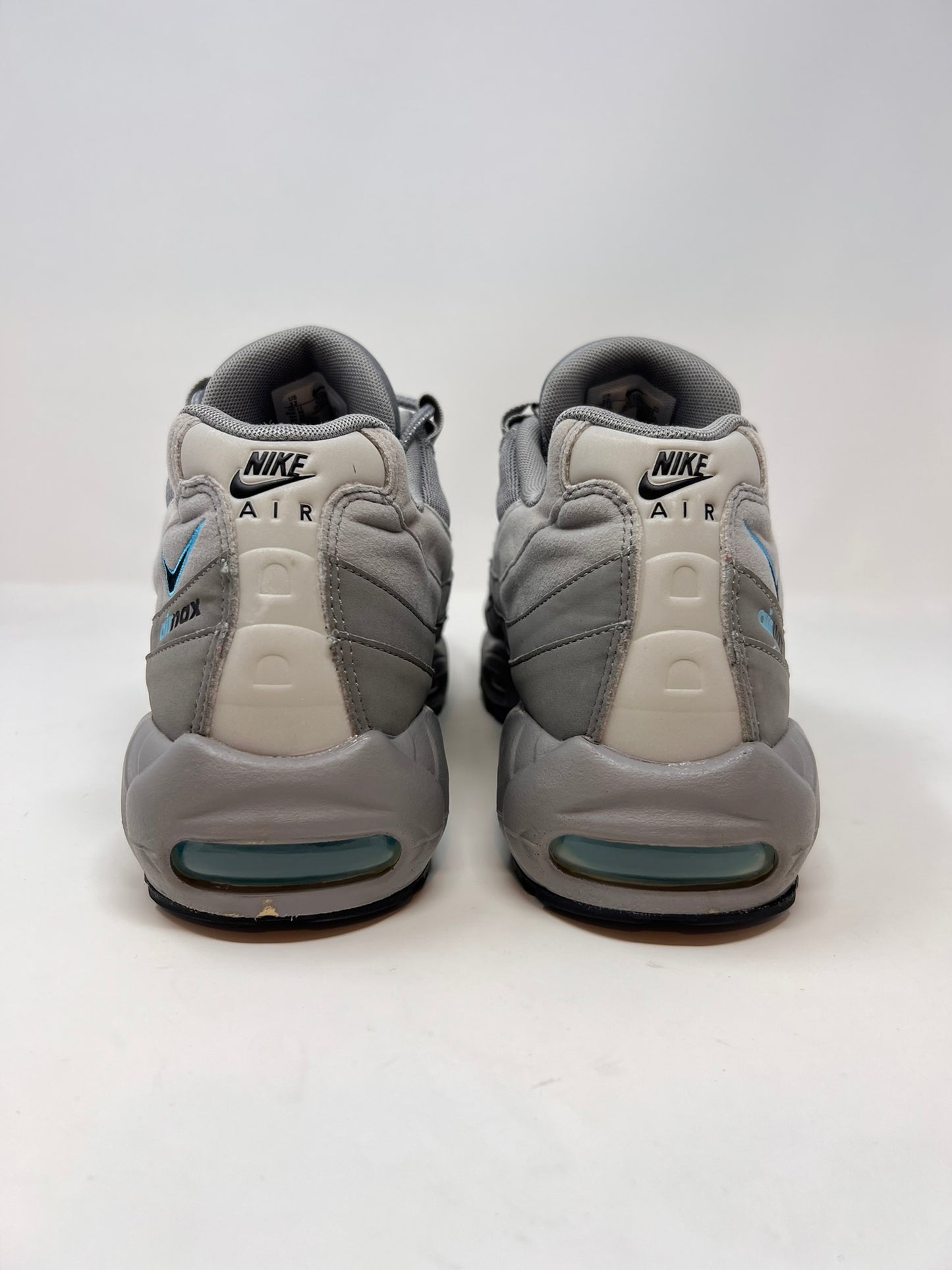 Nike Air Max 95 Retro Logo Grey Blue UK11