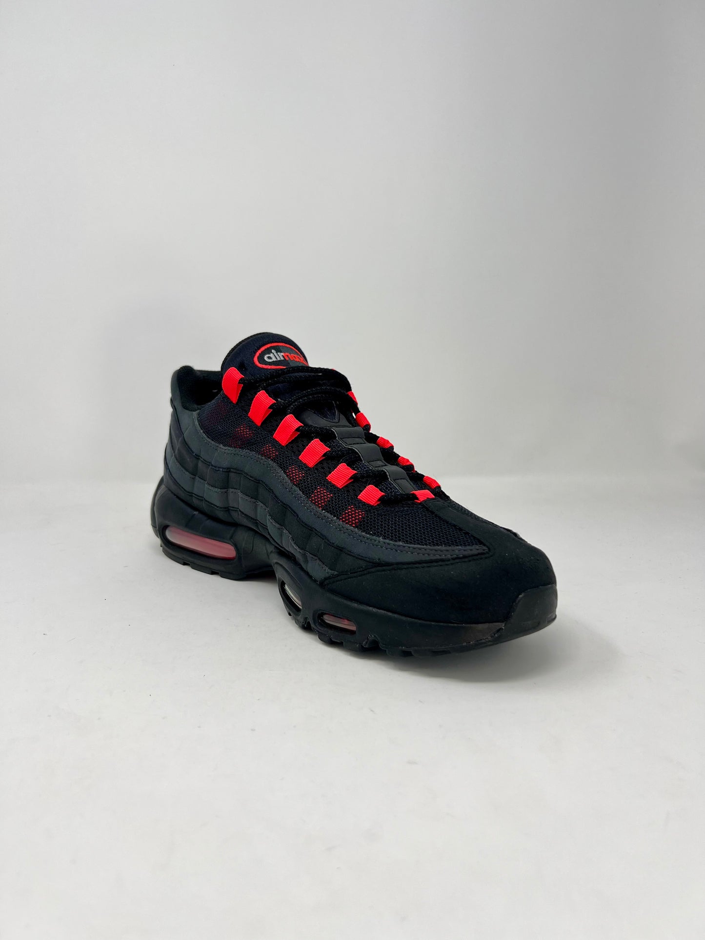 Nike Air Max 95 Black Laser Crimson UK11