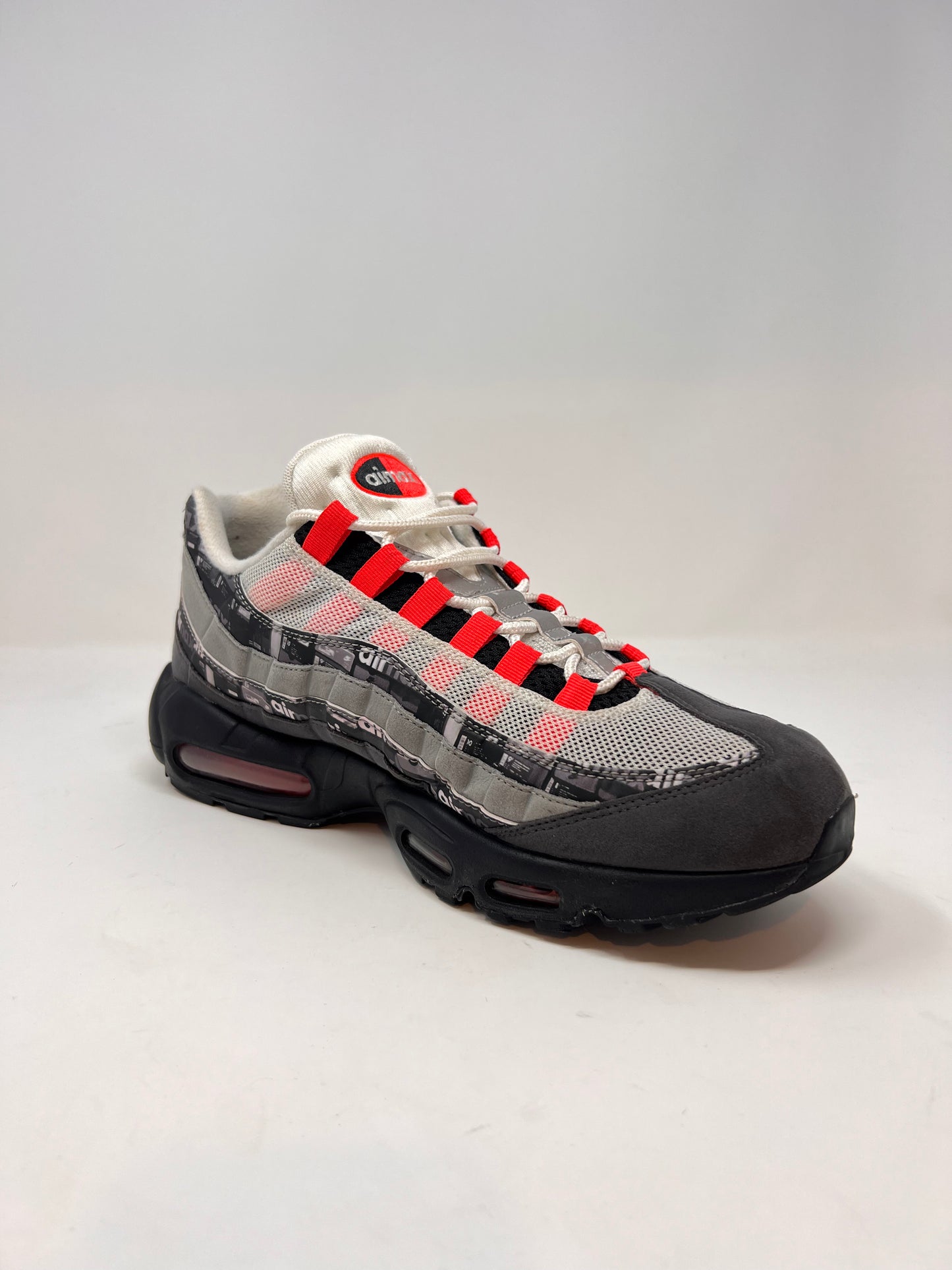 Nike Air Max 95 Atoms Bright Crimson UK10.5