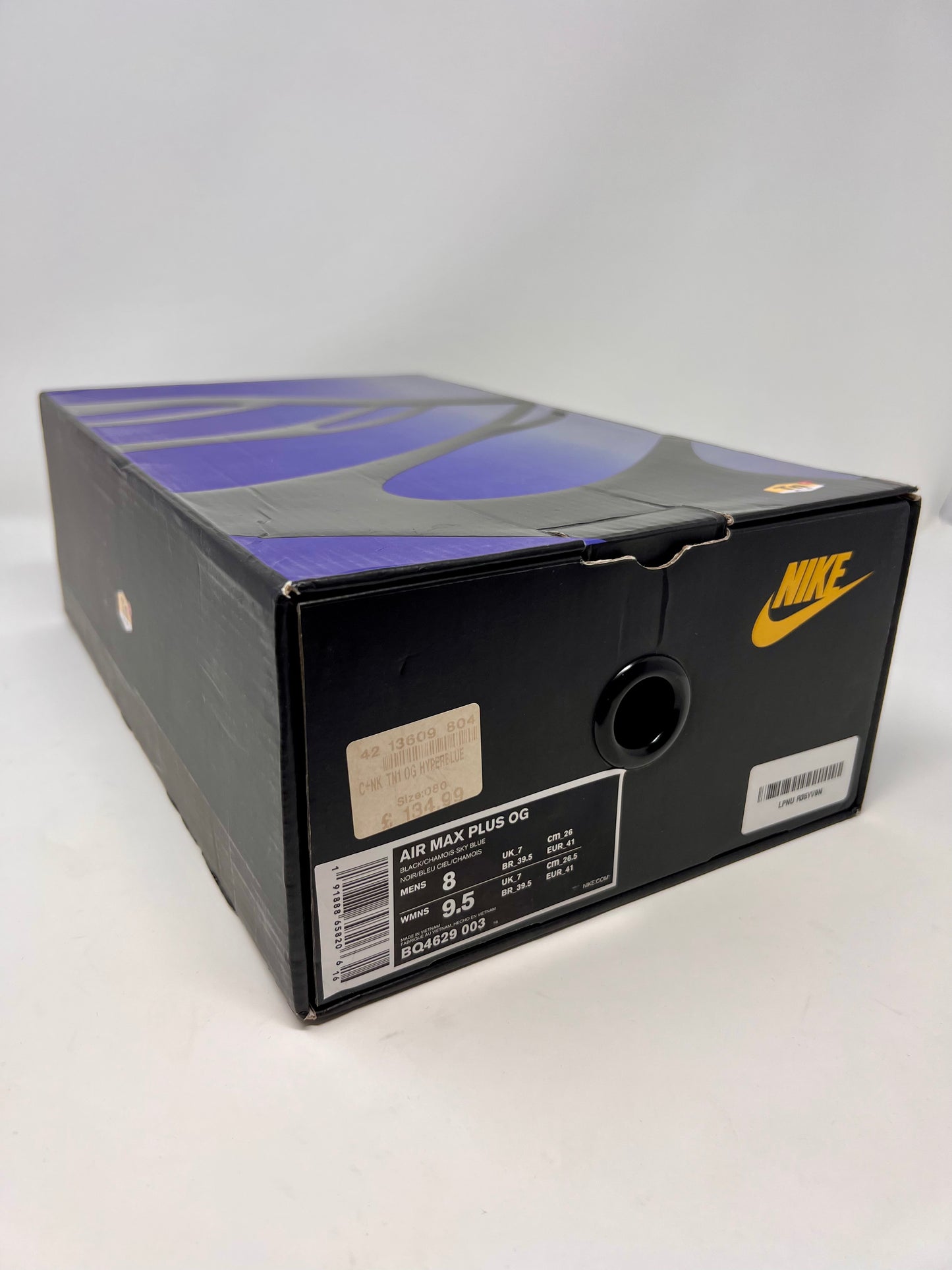 Nike Air Max Plus Hyper Blue Anniversary 2018 UK7