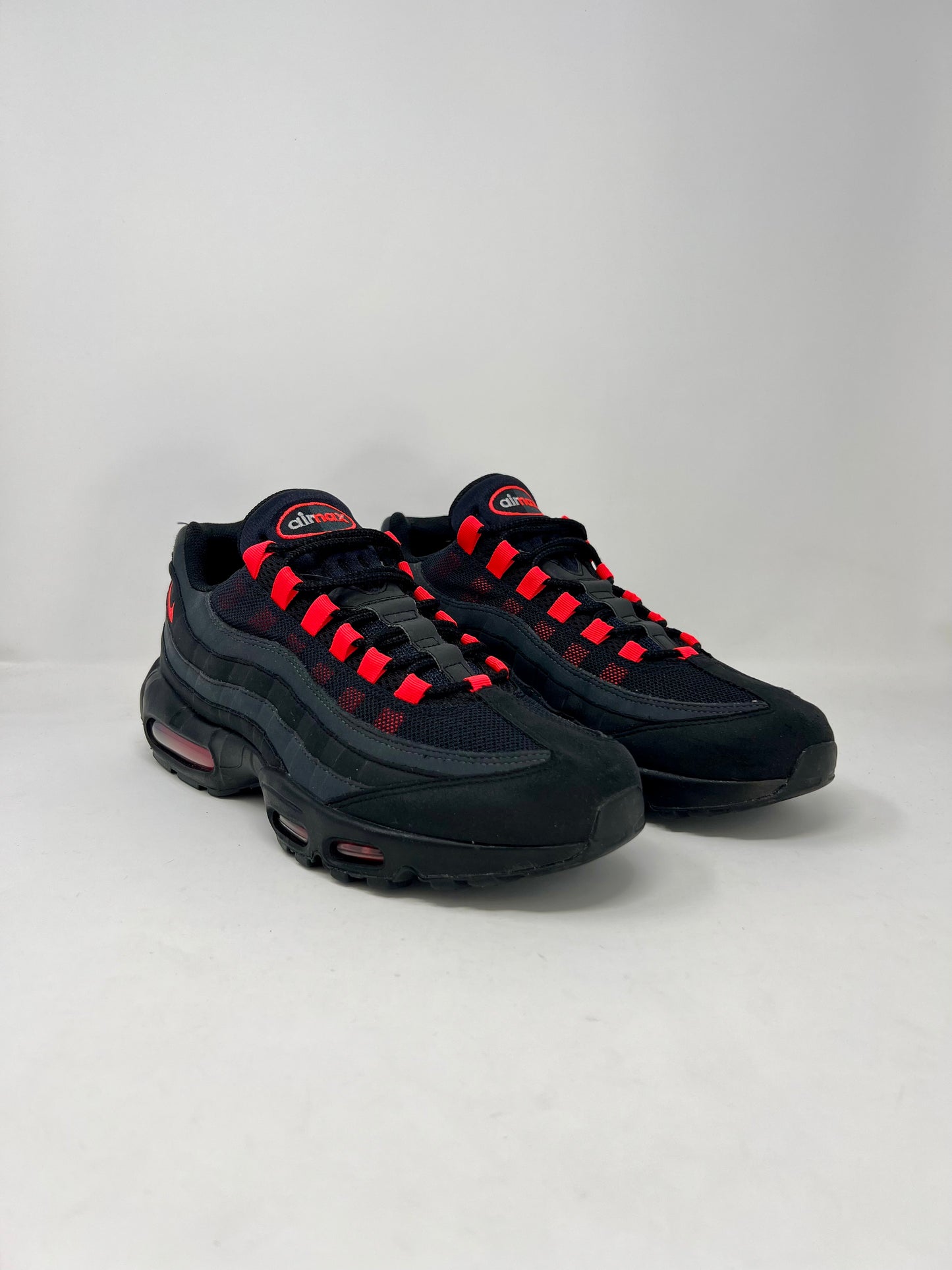 Nike Air Max 95 Black Laser Crimson UK11