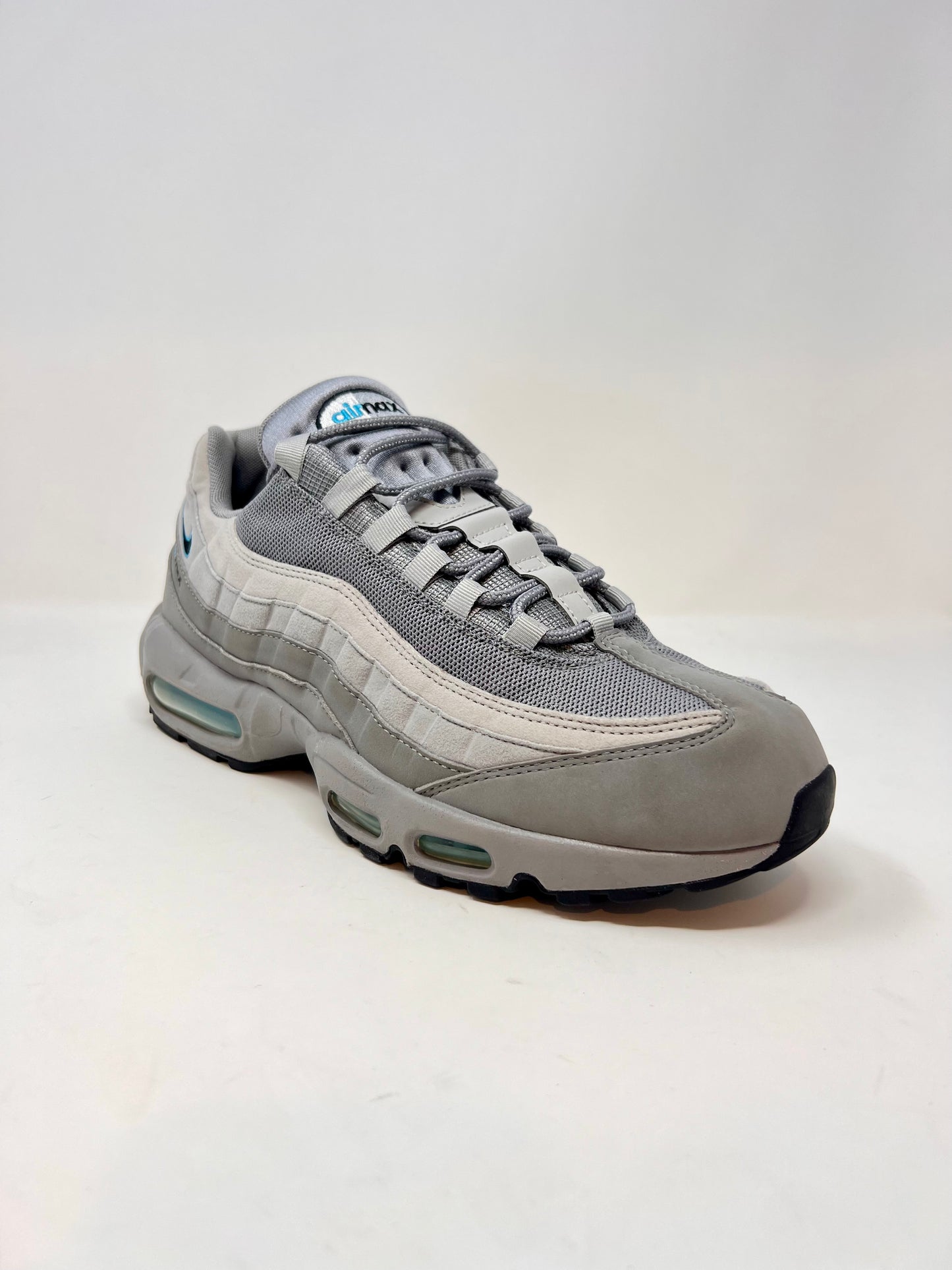 Nike Air Max 95 Retro Logo Grey Blue UK11