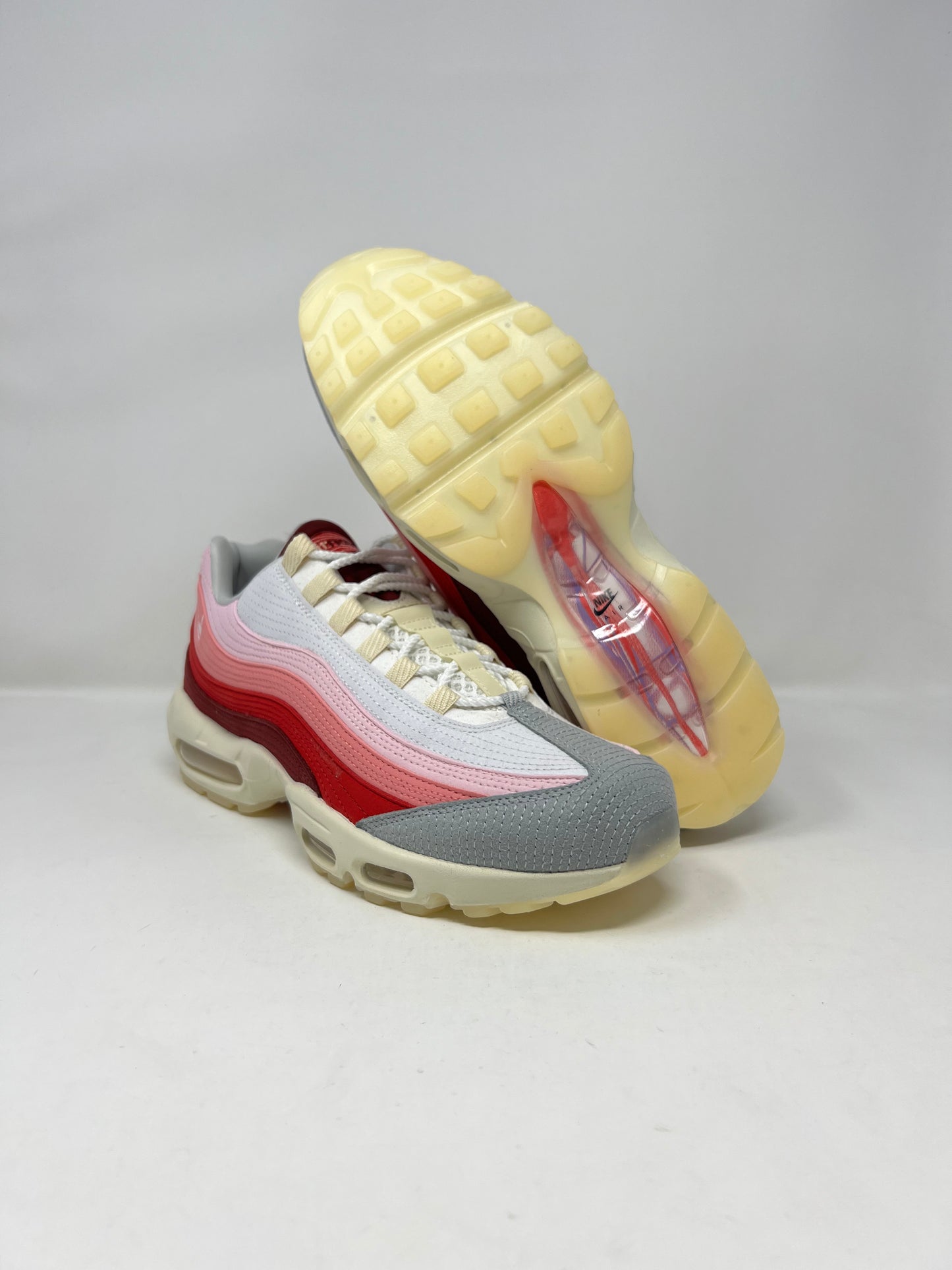 Nike Air Max 95 Anatomy Of Air GID Red UK9 Brand New