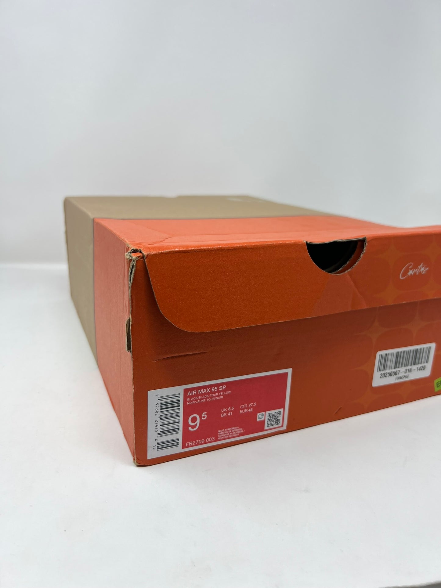 Nike Air Max 95 Corteiz Honey Black UK8.5