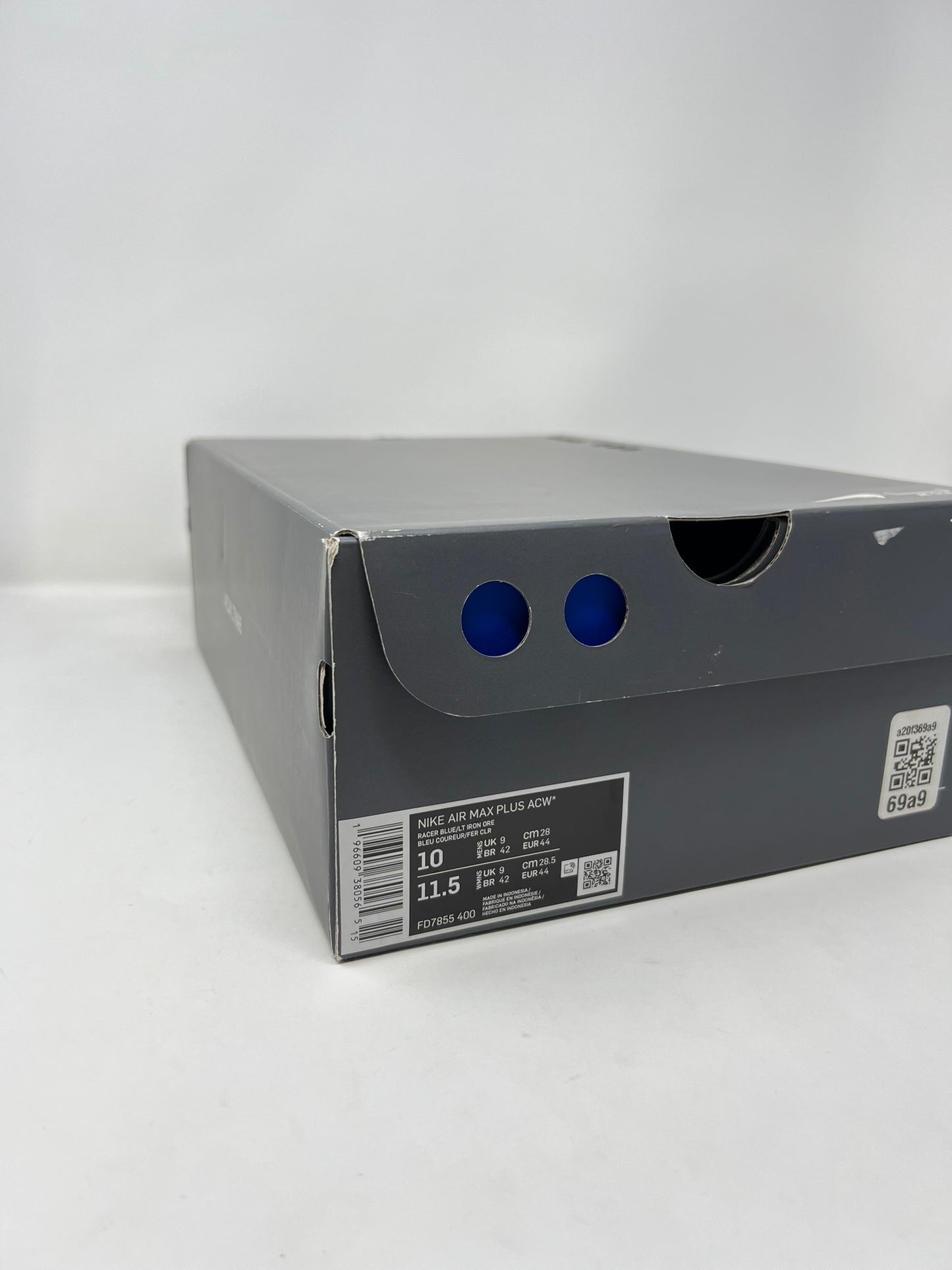 Nike Air Max Plus A-COLD-WALL House Blue UK9