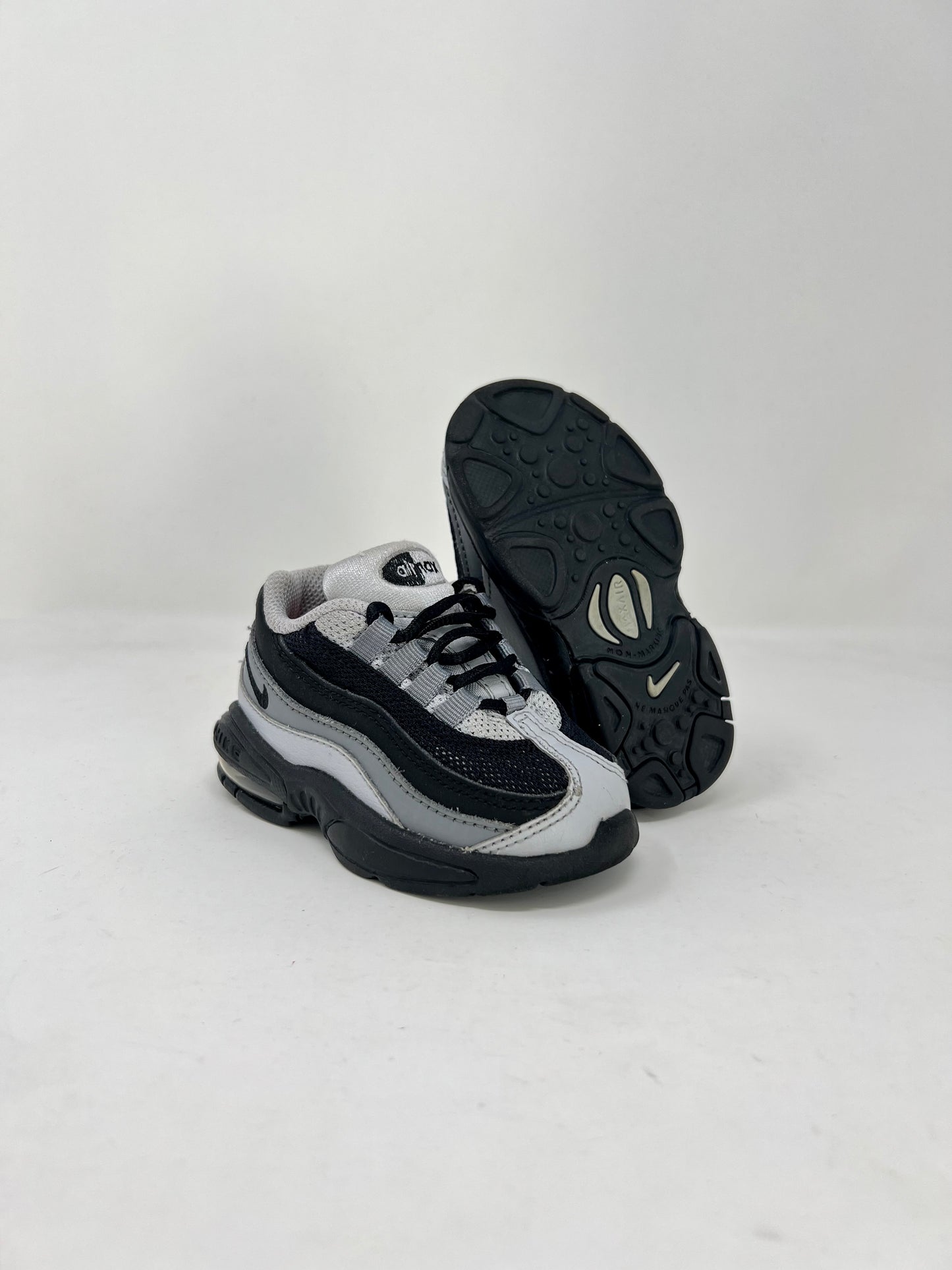 Nike Air Max 95 Black / Wolf Grey TD UK4.5