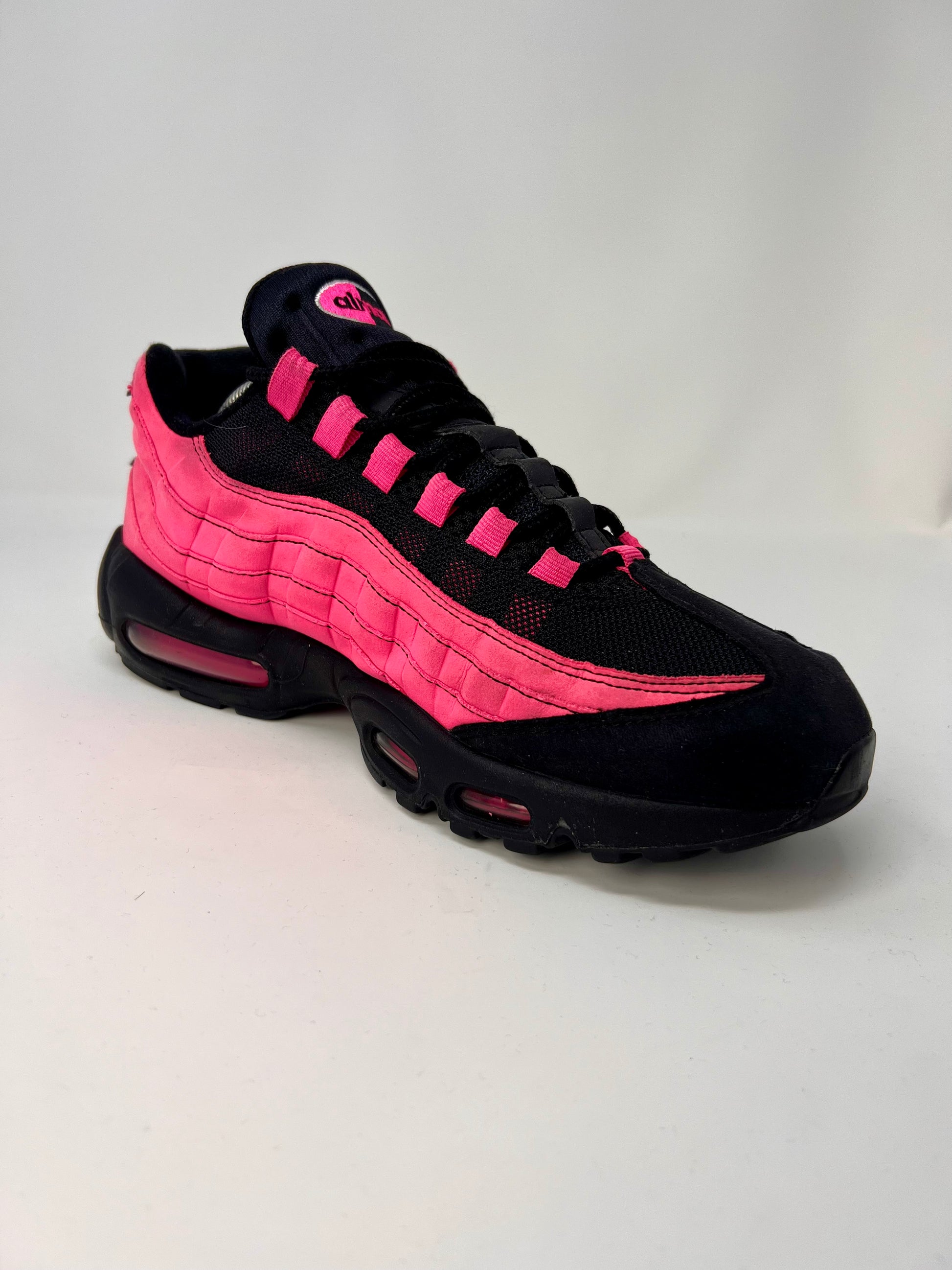 Nike air max 95 og black/pink blast-pink shop blast