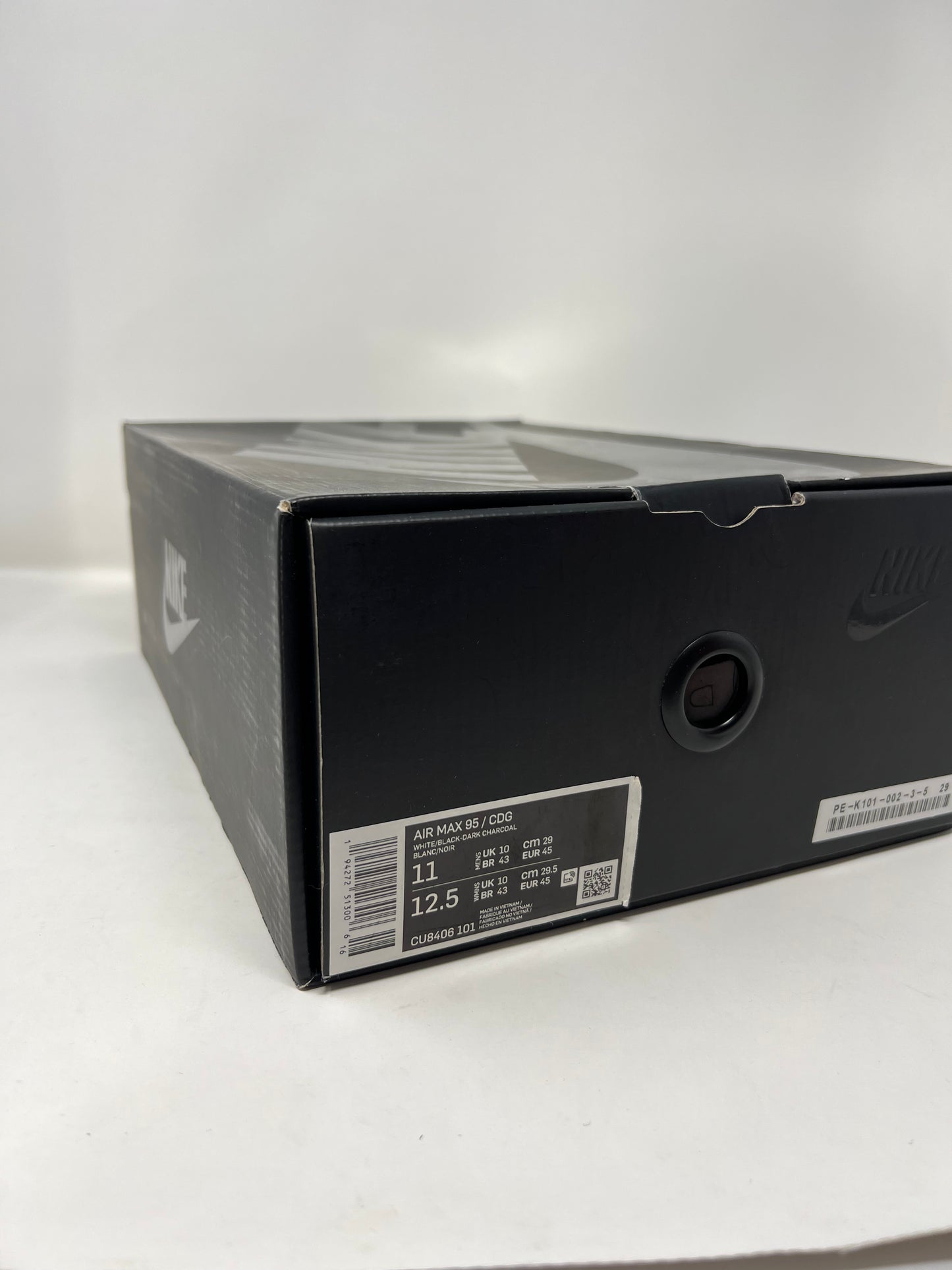 Nike Air Max 95 CDG Black Grey UK10