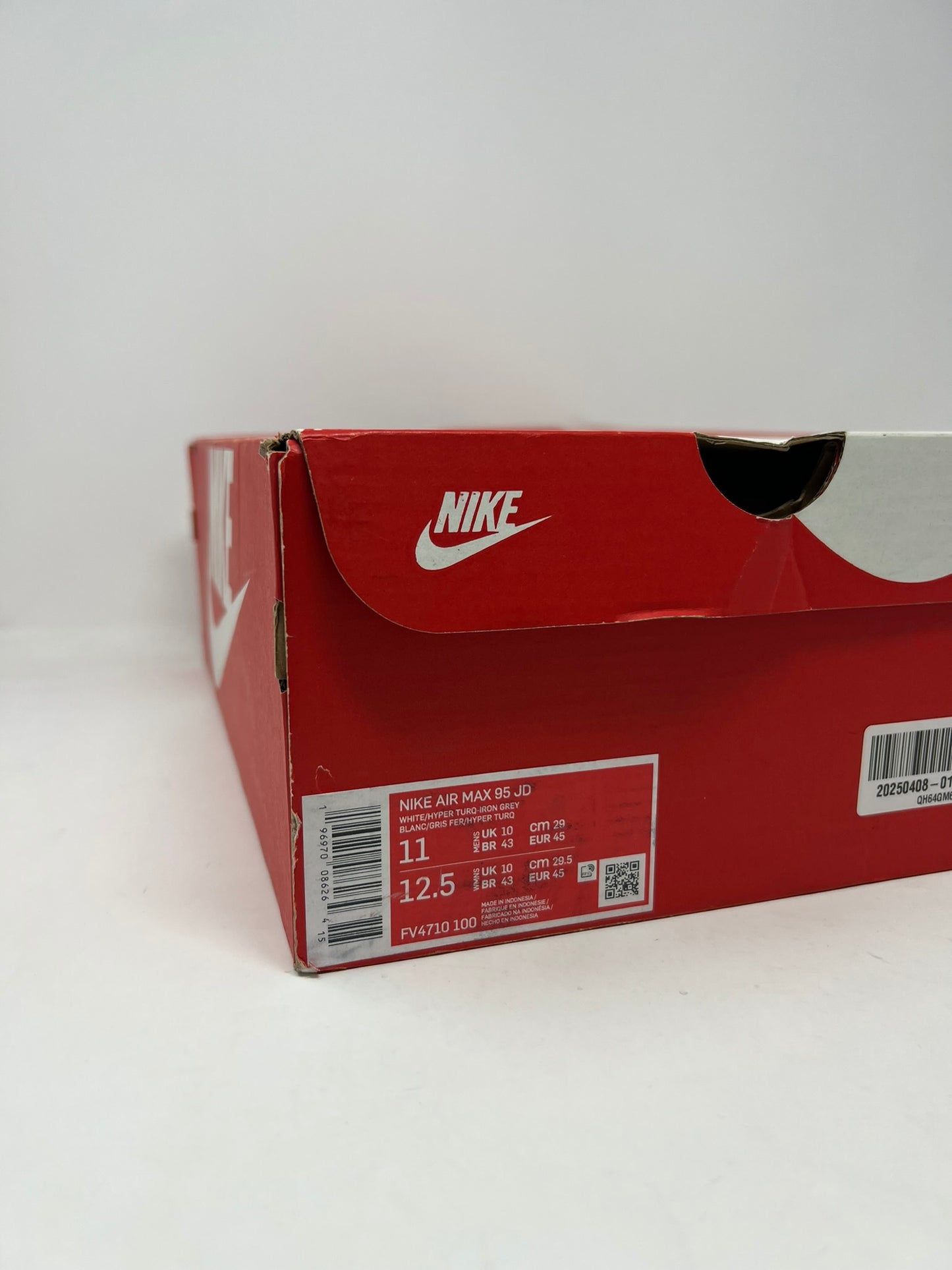 Nike Air Max 95 JD Hyper Turquoise UK10