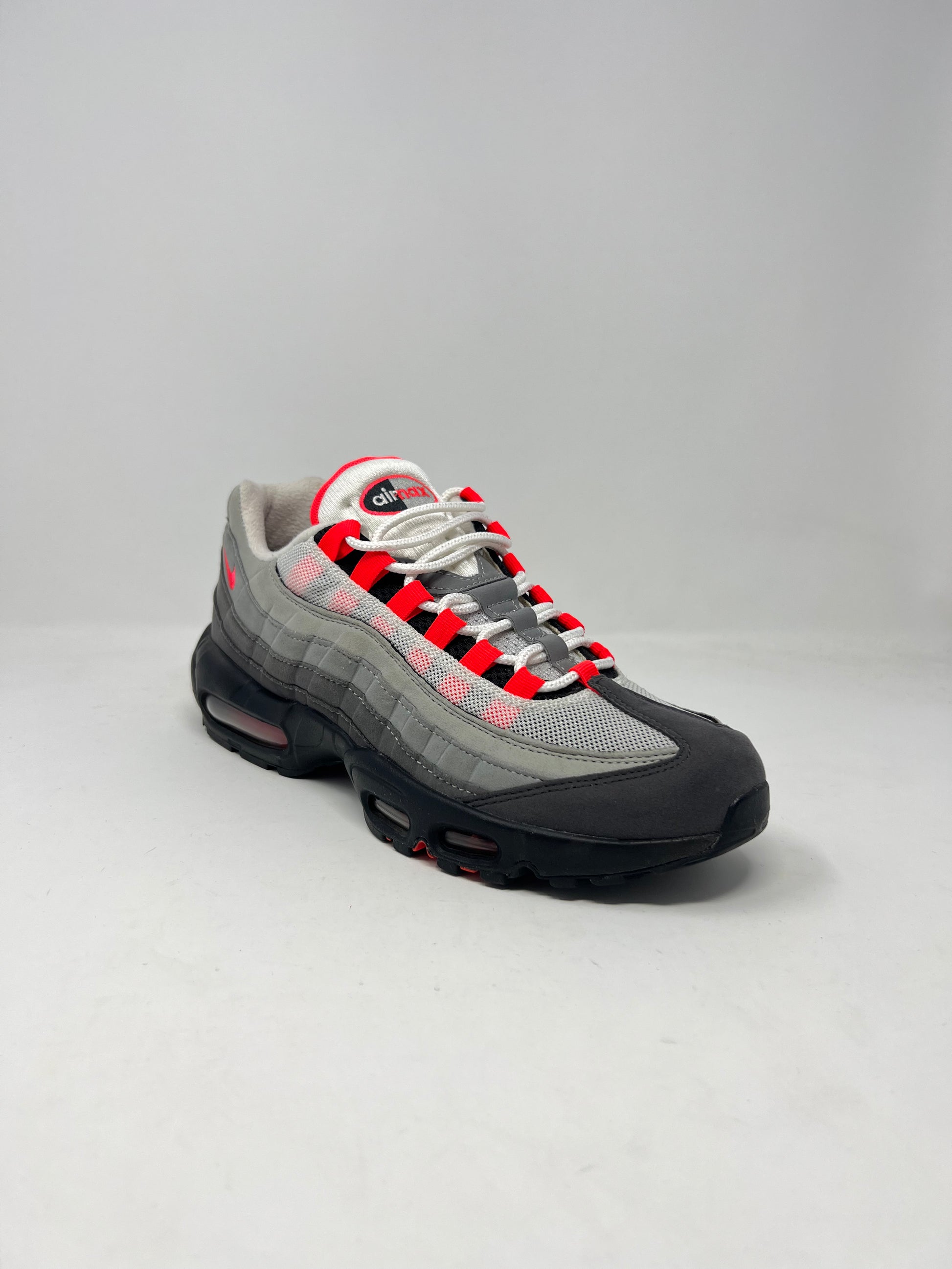 Nike Air Max 95 OG Solar Red 2018 UK8 The Stash