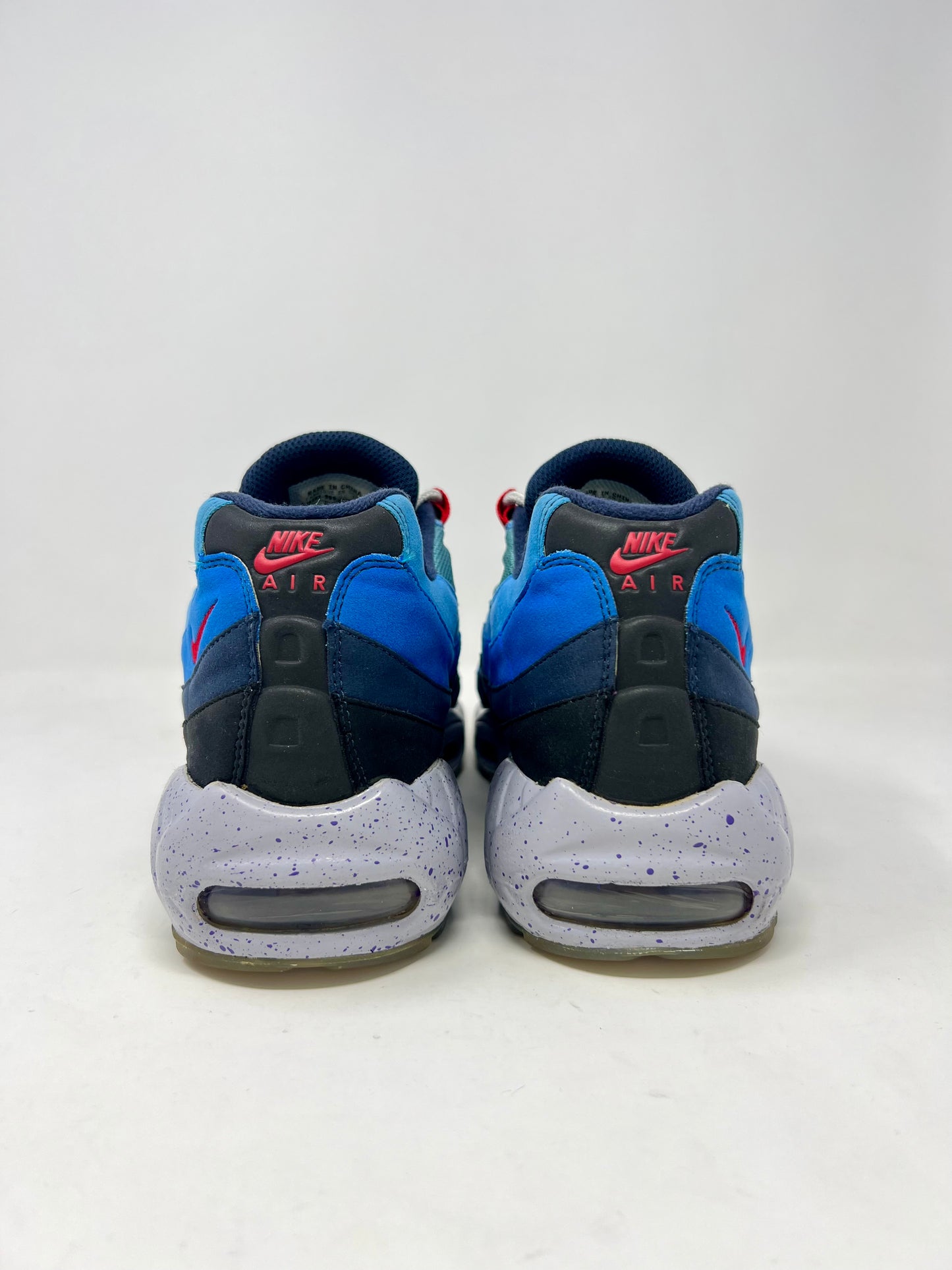 Nike Air Max 95 Blue Red ID UK9.5