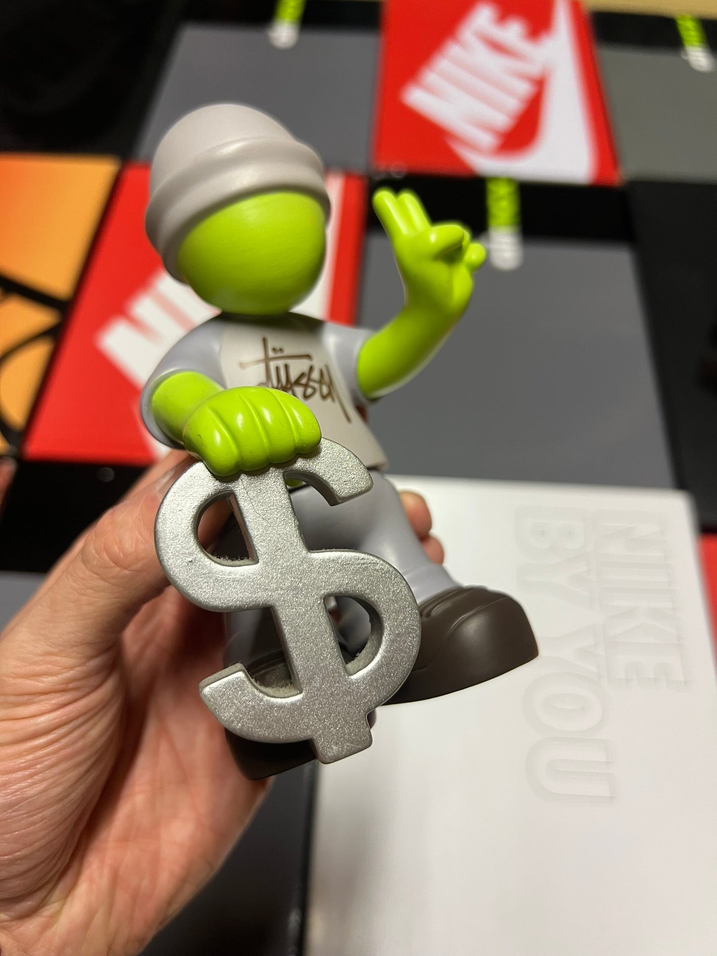 Neon Stussy Figure