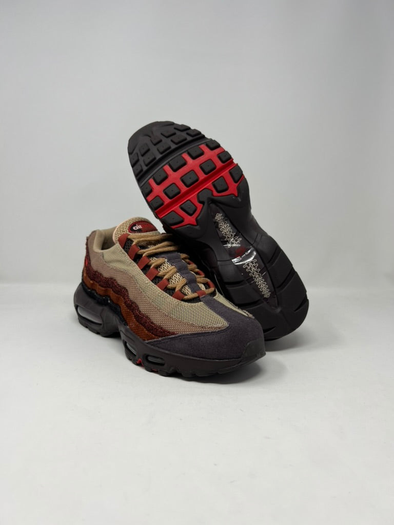 Nike Air Max 95 Anatomy Of Air Brown Basalt UK8 Brand New