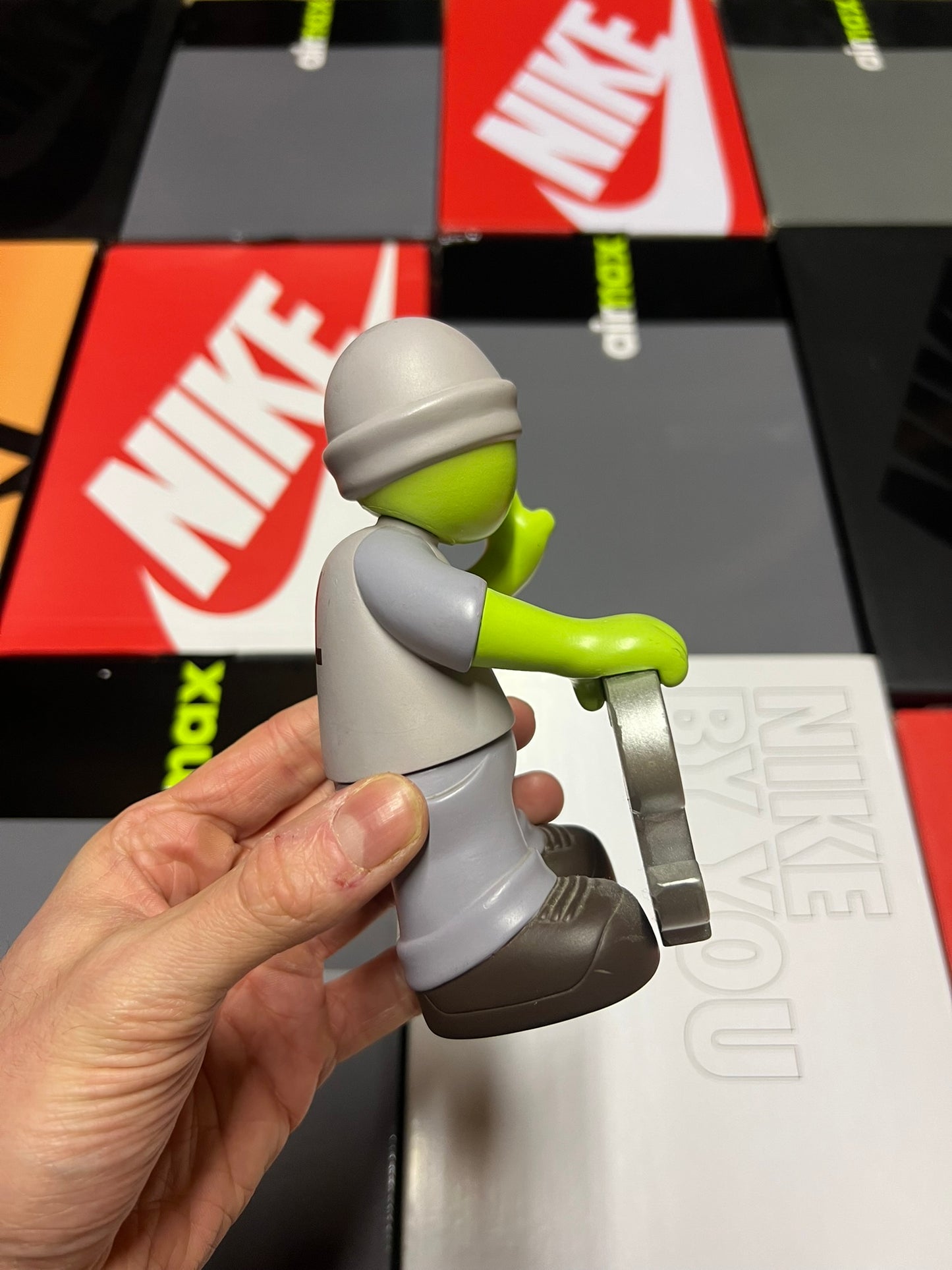 Neon Stussy Figure
